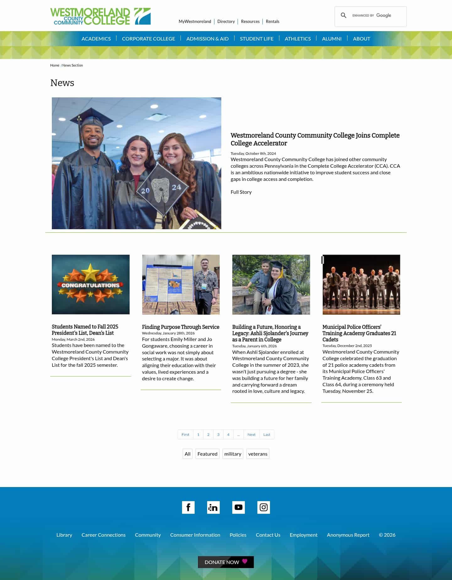 Latest website image capture