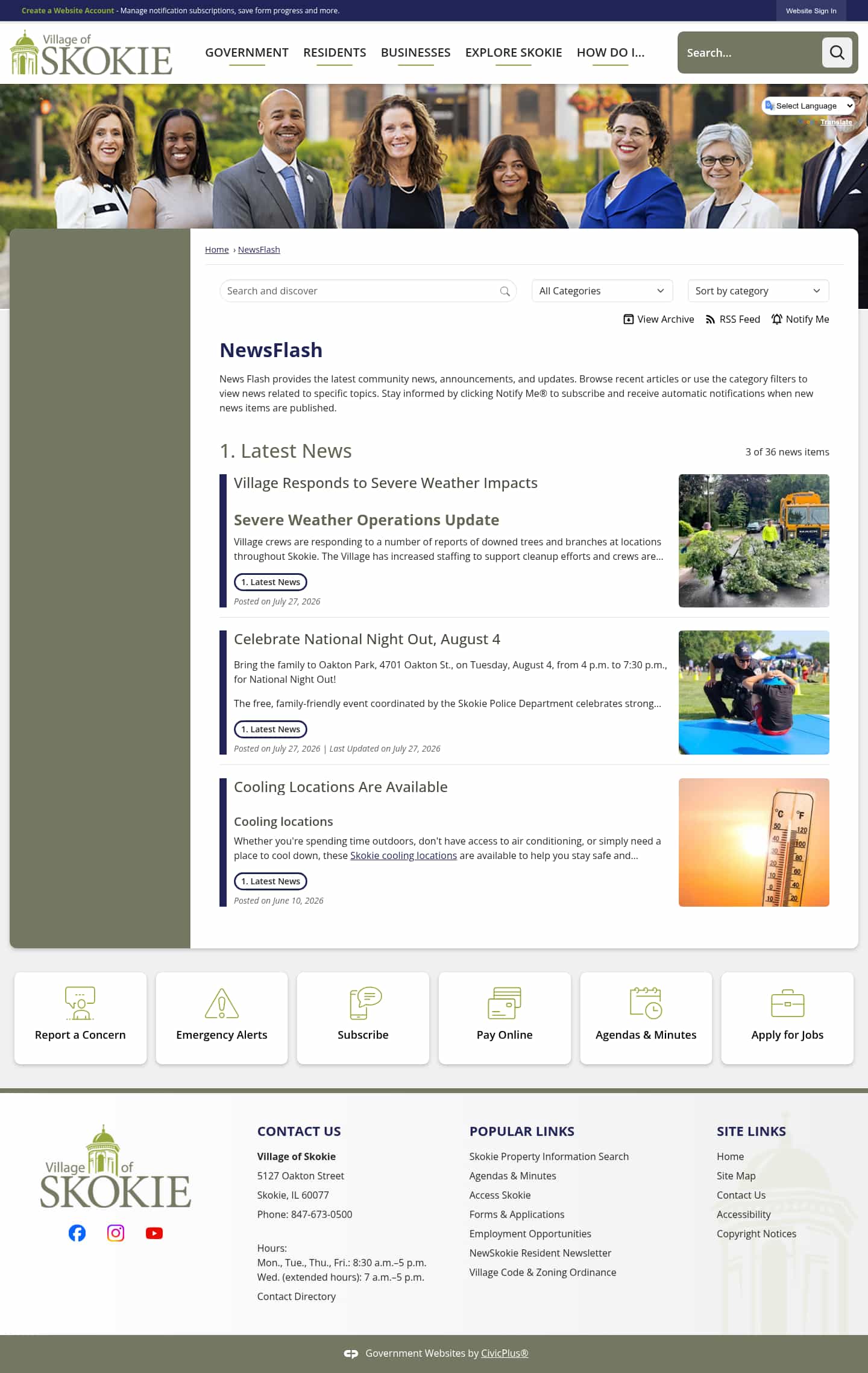 Latest website image capture
