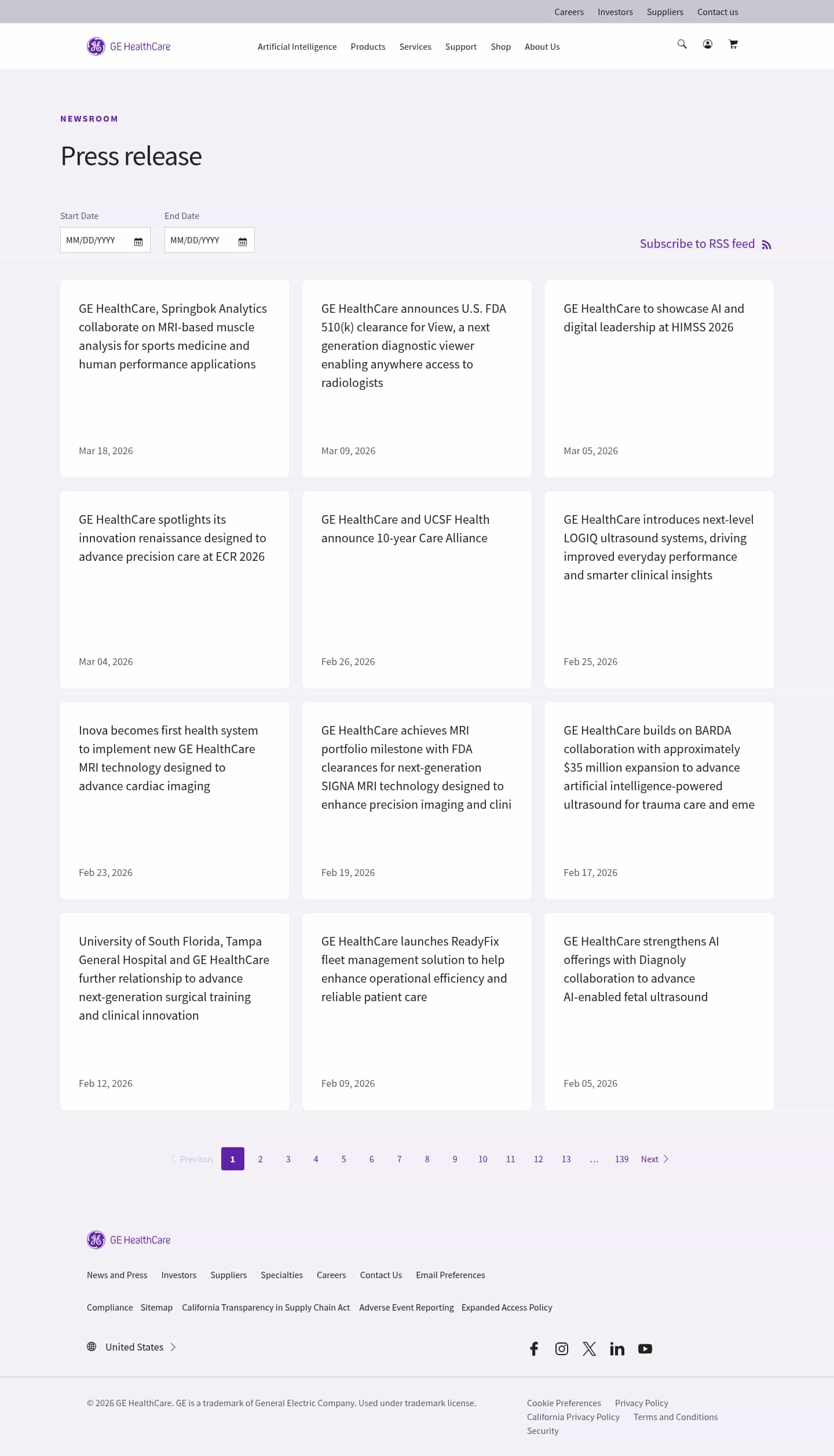 Latest website image capture