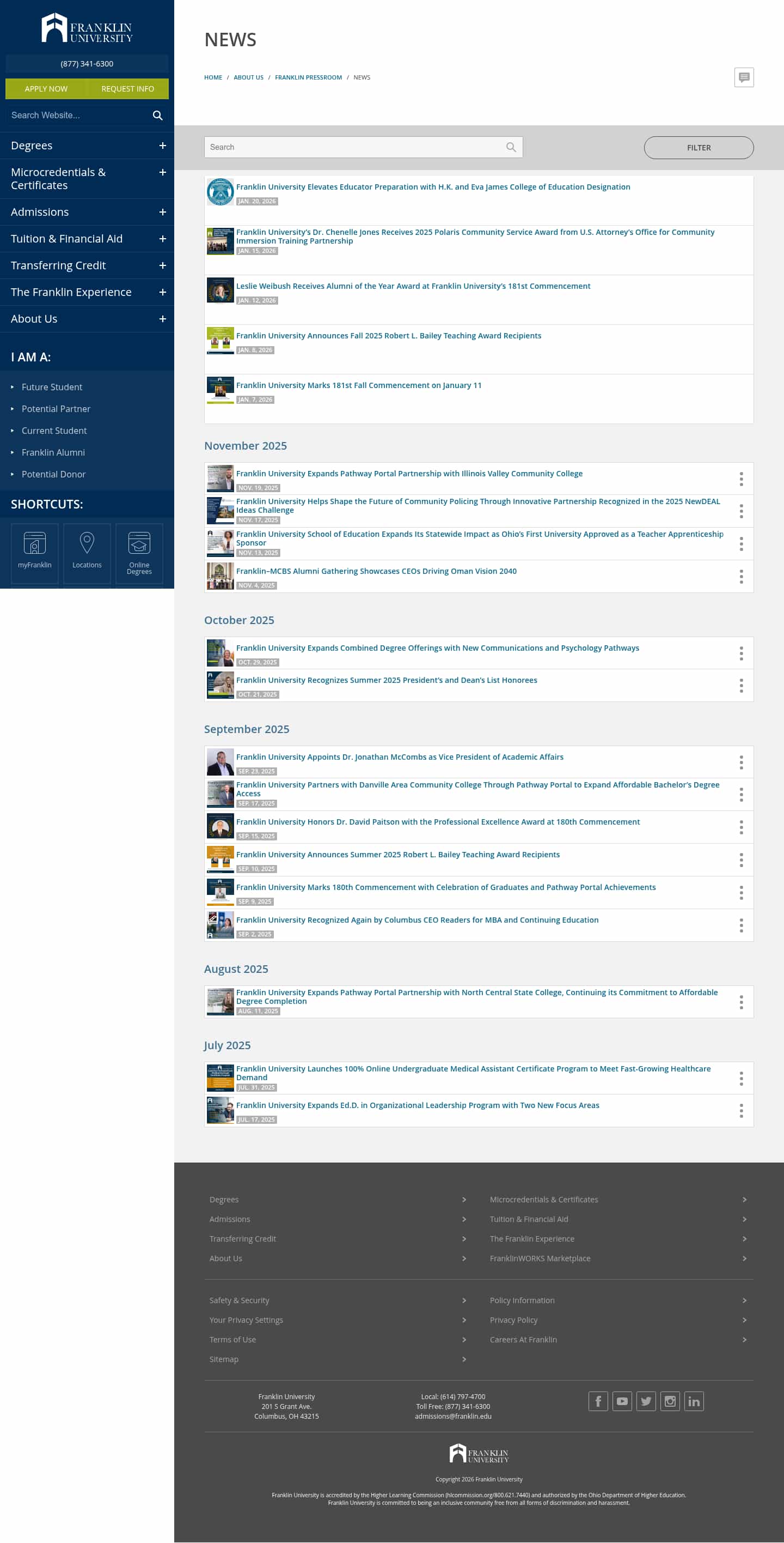 Latest website image capture