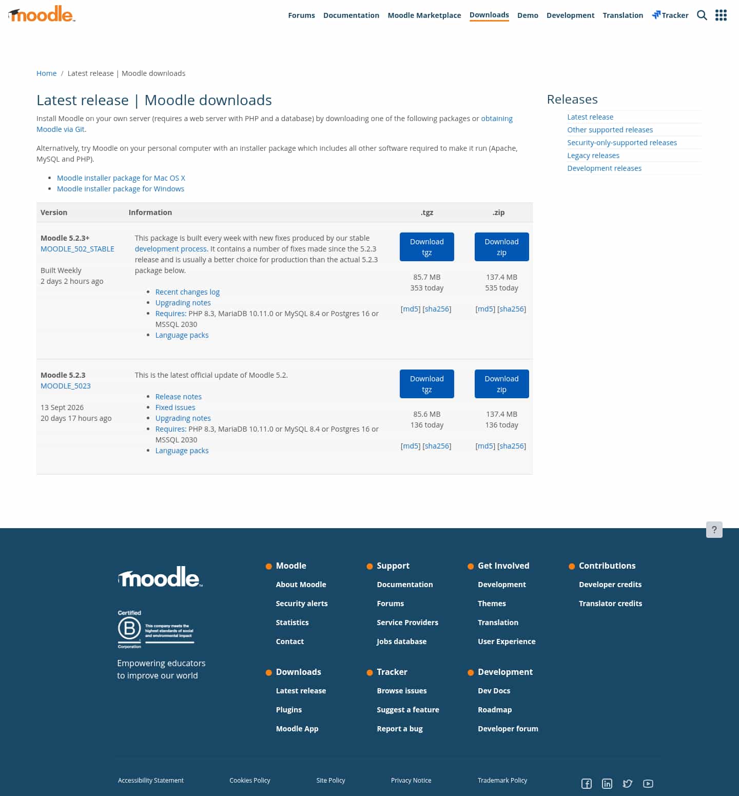 Latest website image capture