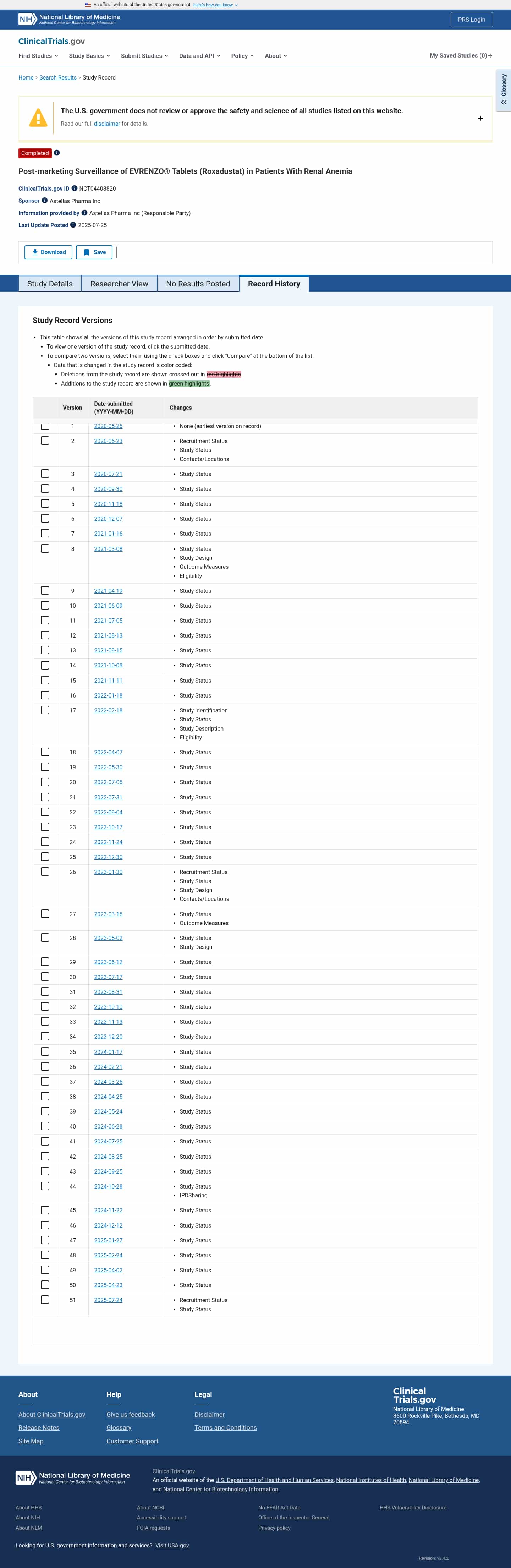 Latest website image capture