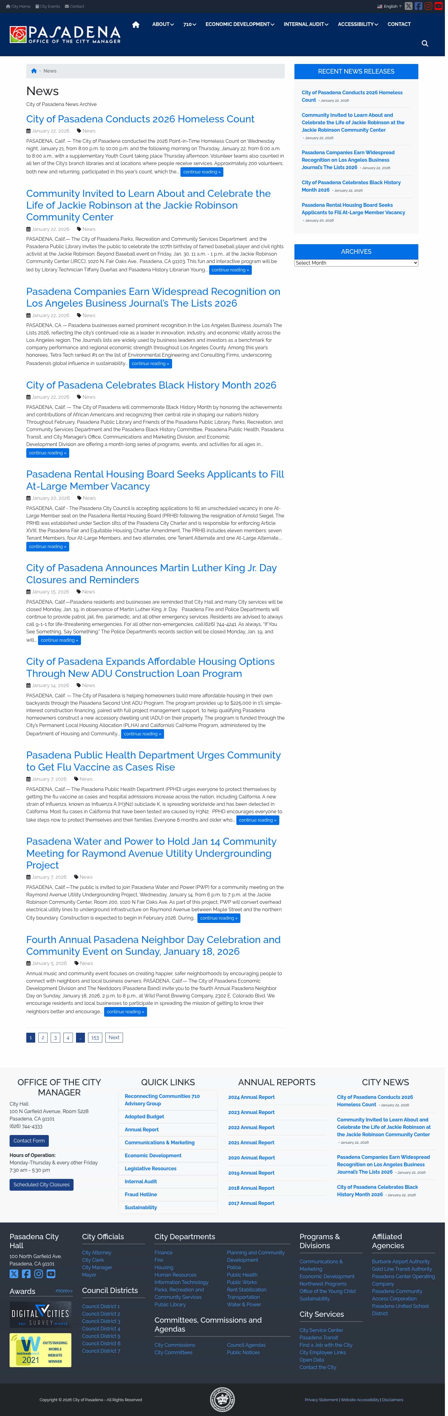 Latest website image capture