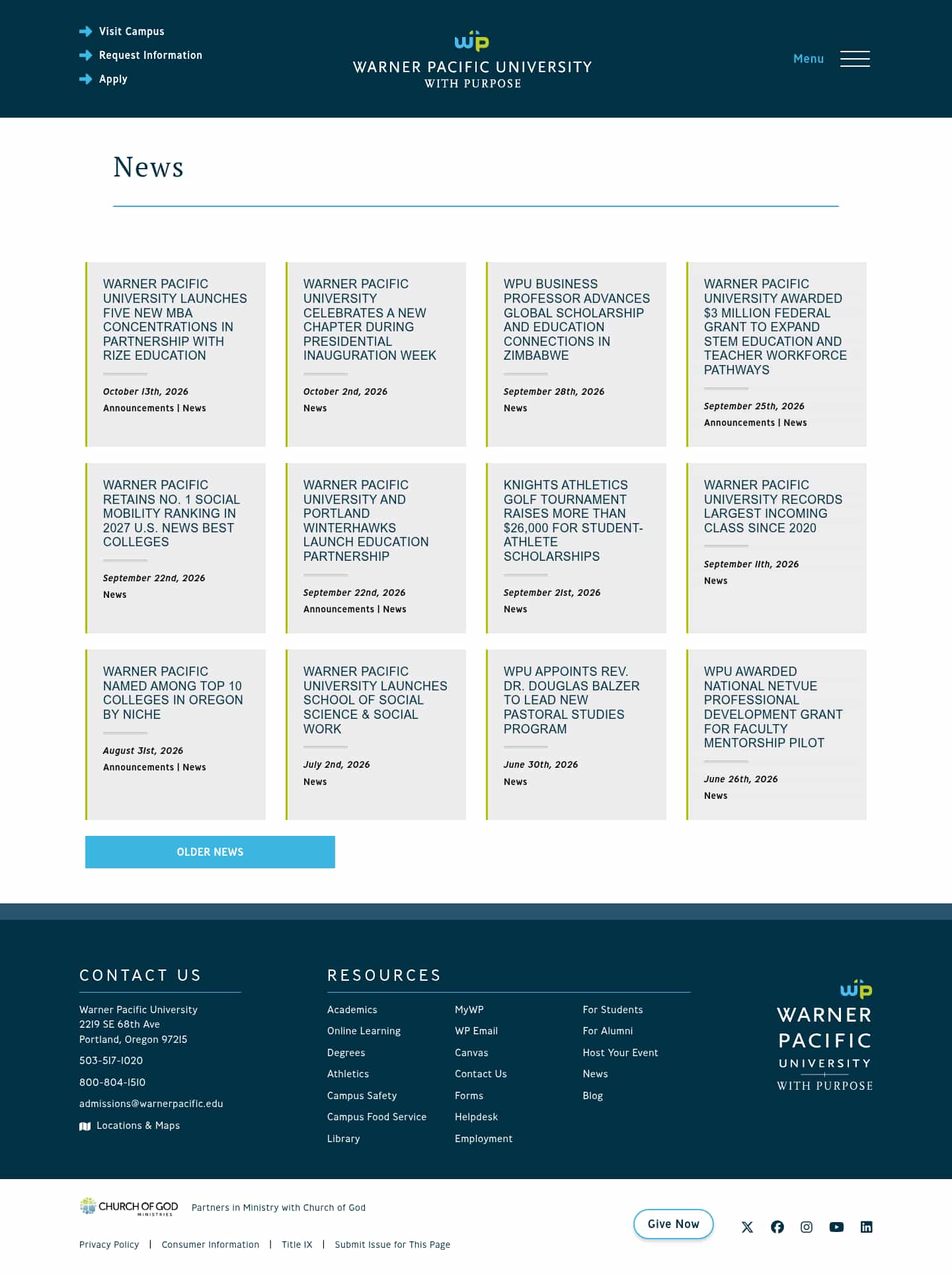 Latest website image capture