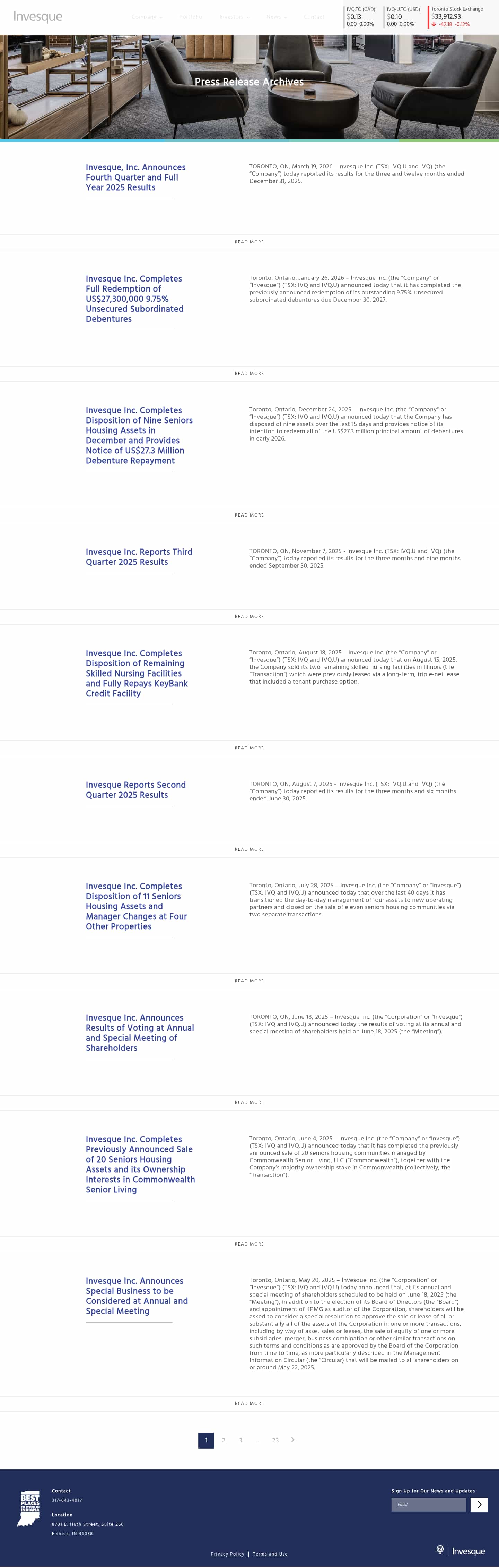 Latest website image capture