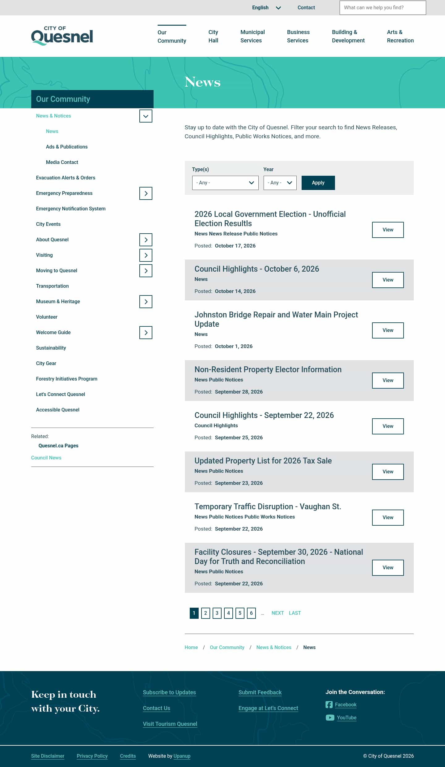 Latest website image capture