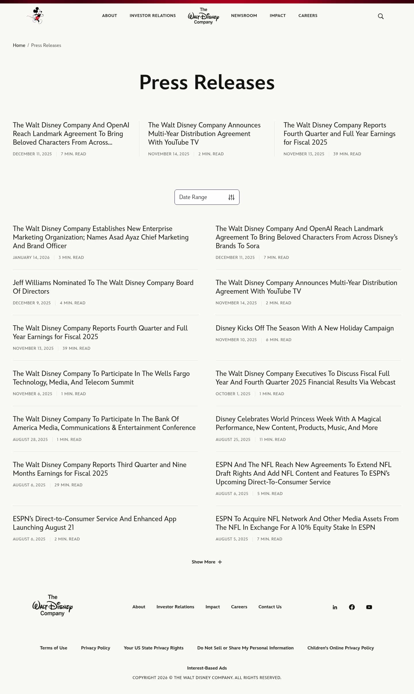 Latest website image capture