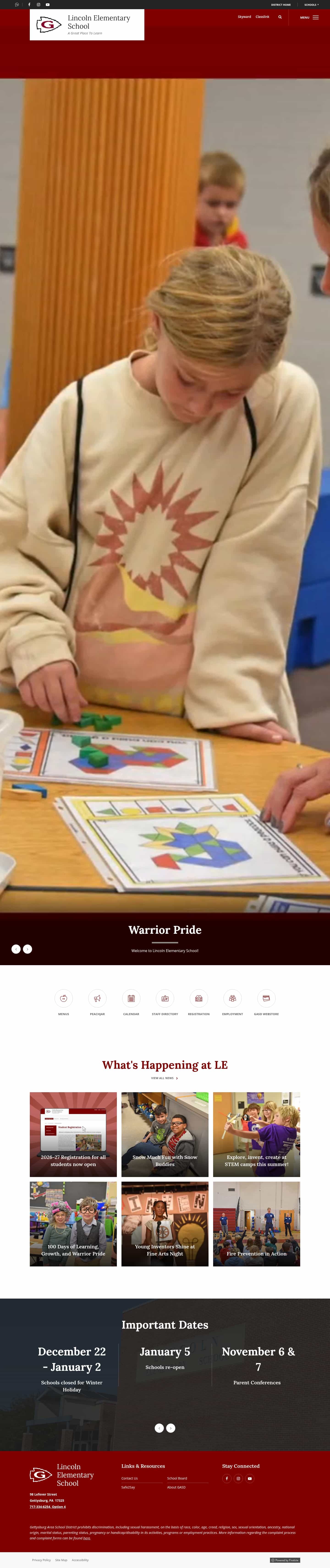 Latest website image capture