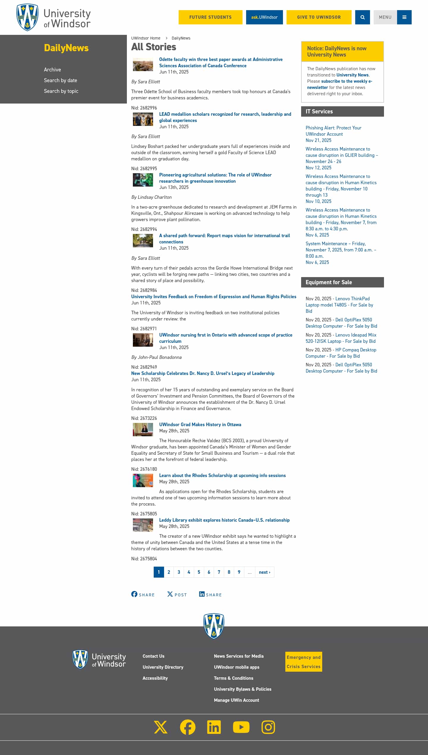 Latest website image capture