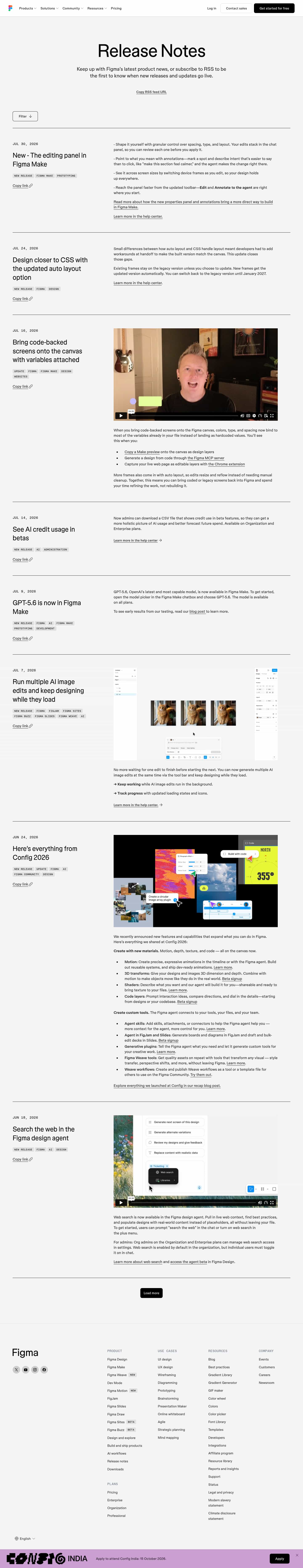 Latest website image capture