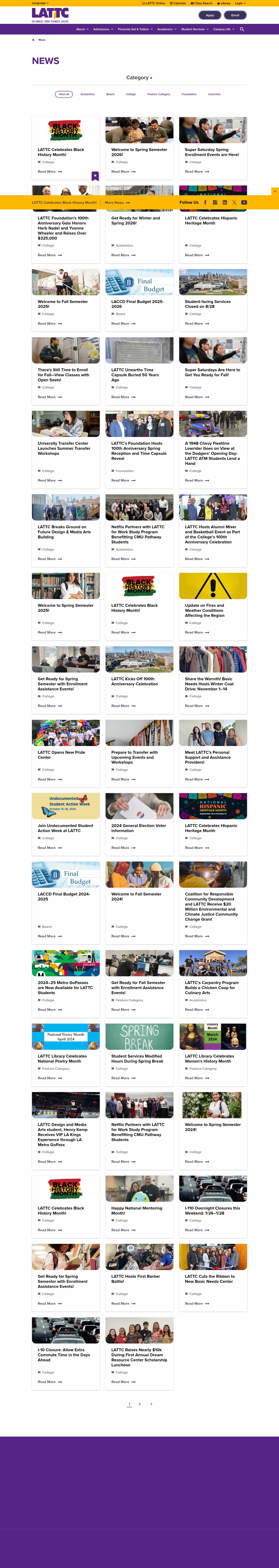 Latest website image capture