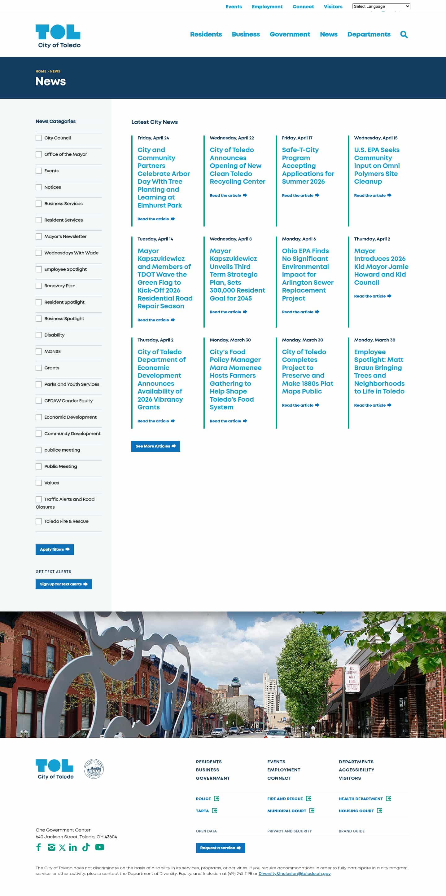 Latest website image capture