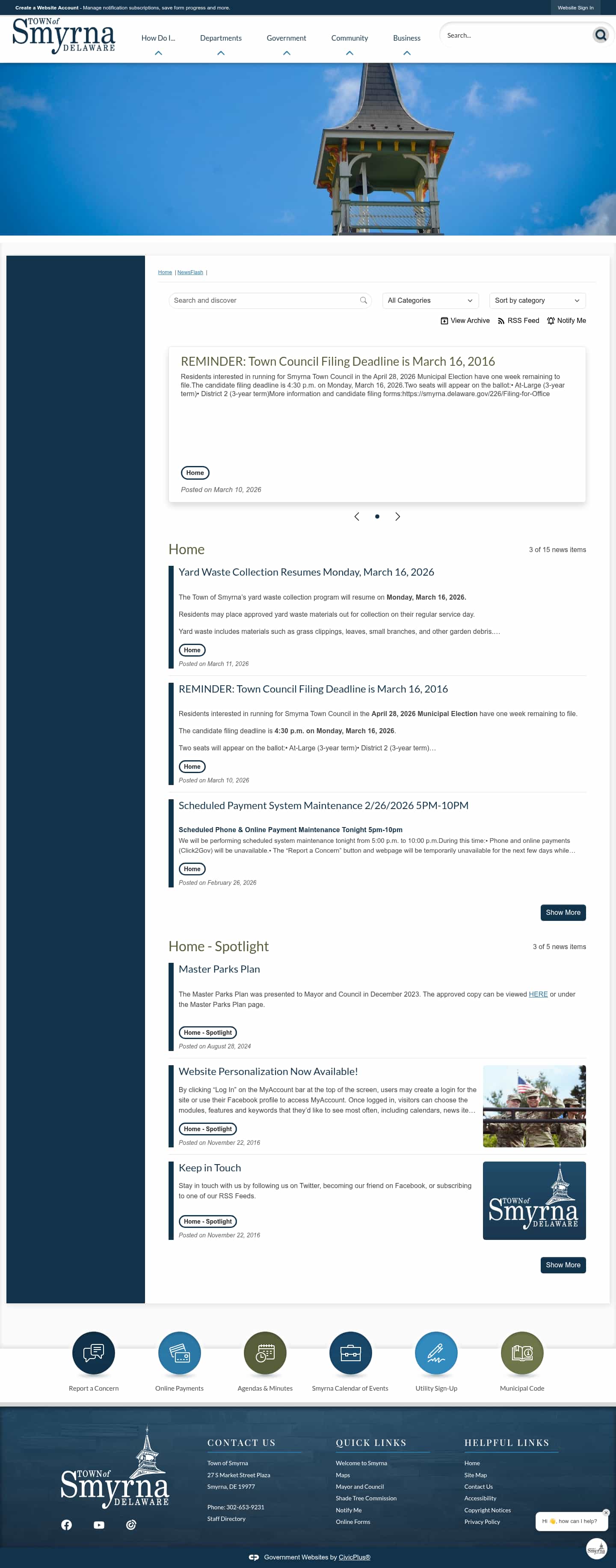 Latest website image capture