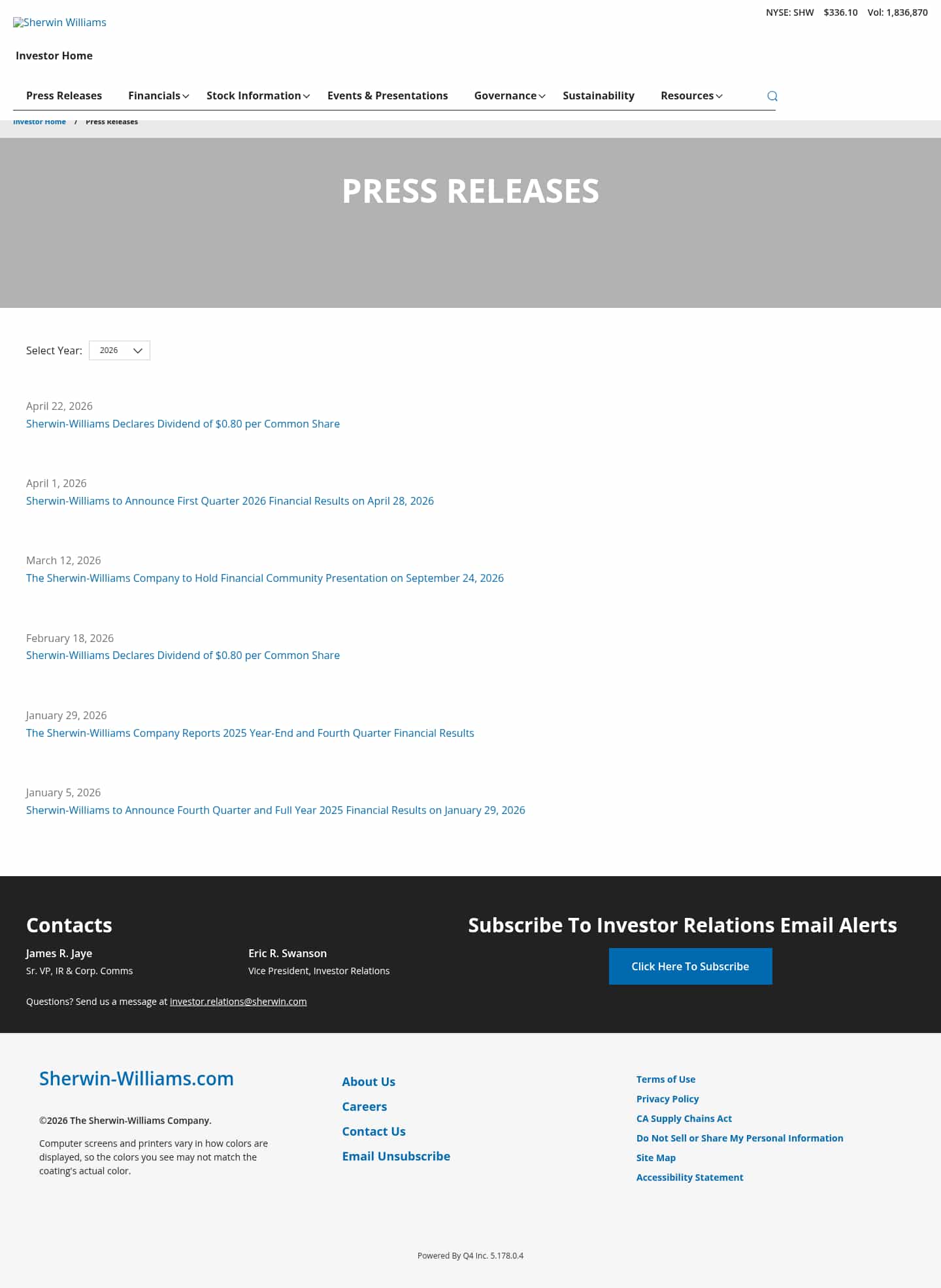 Latest website image capture