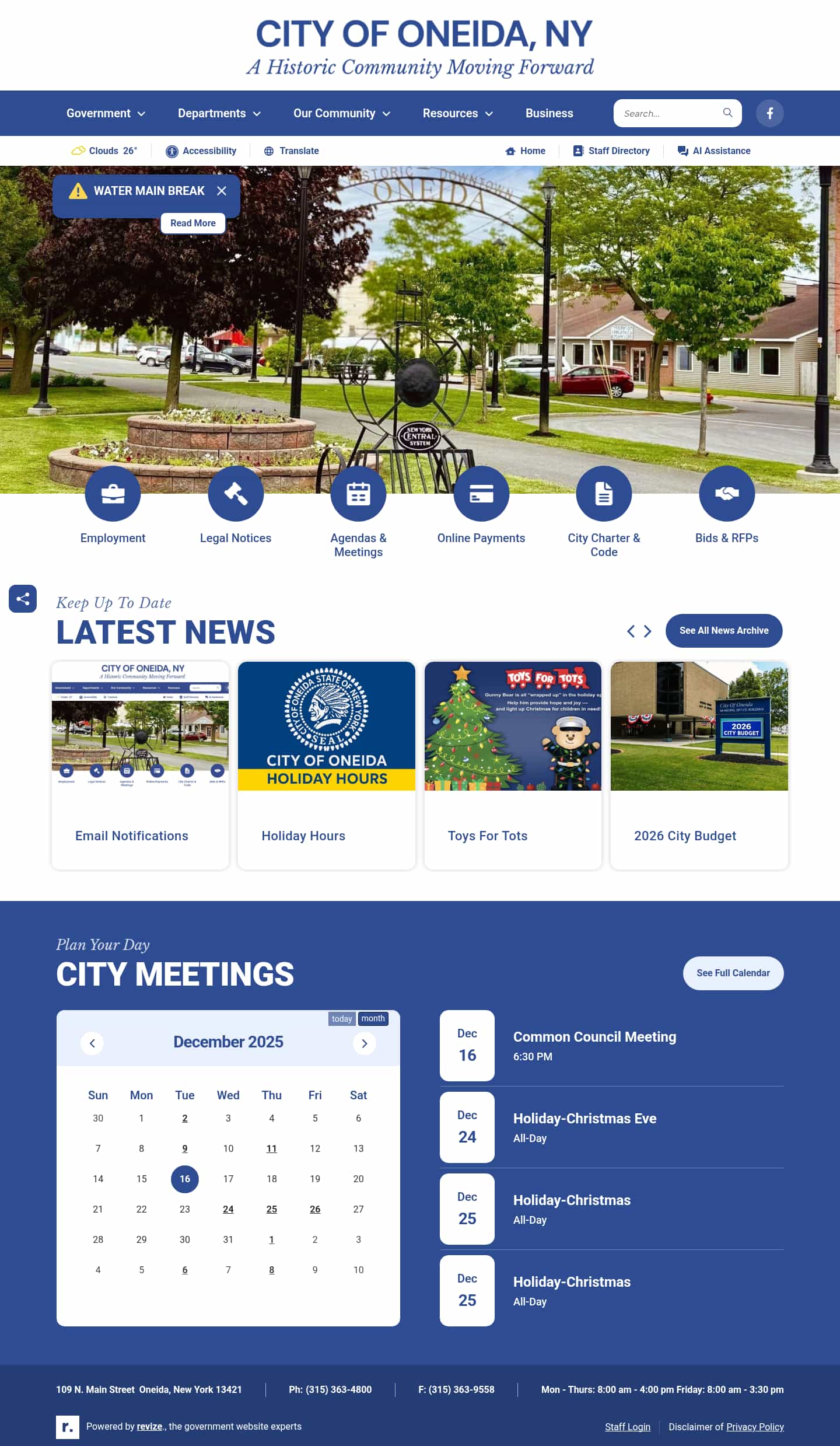 Latest website image capture