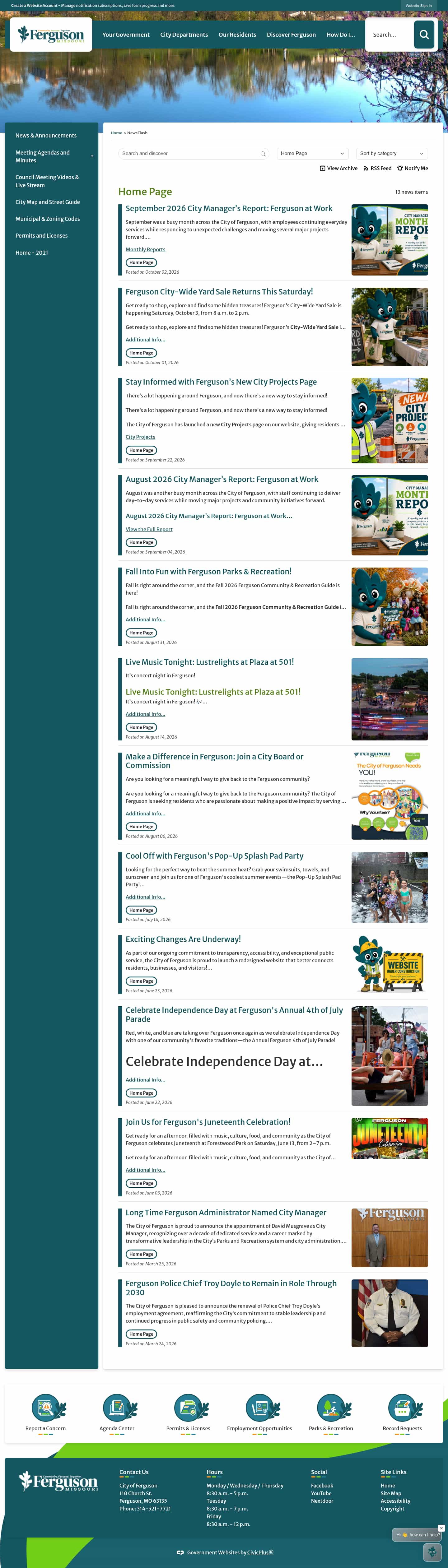 Latest website image capture