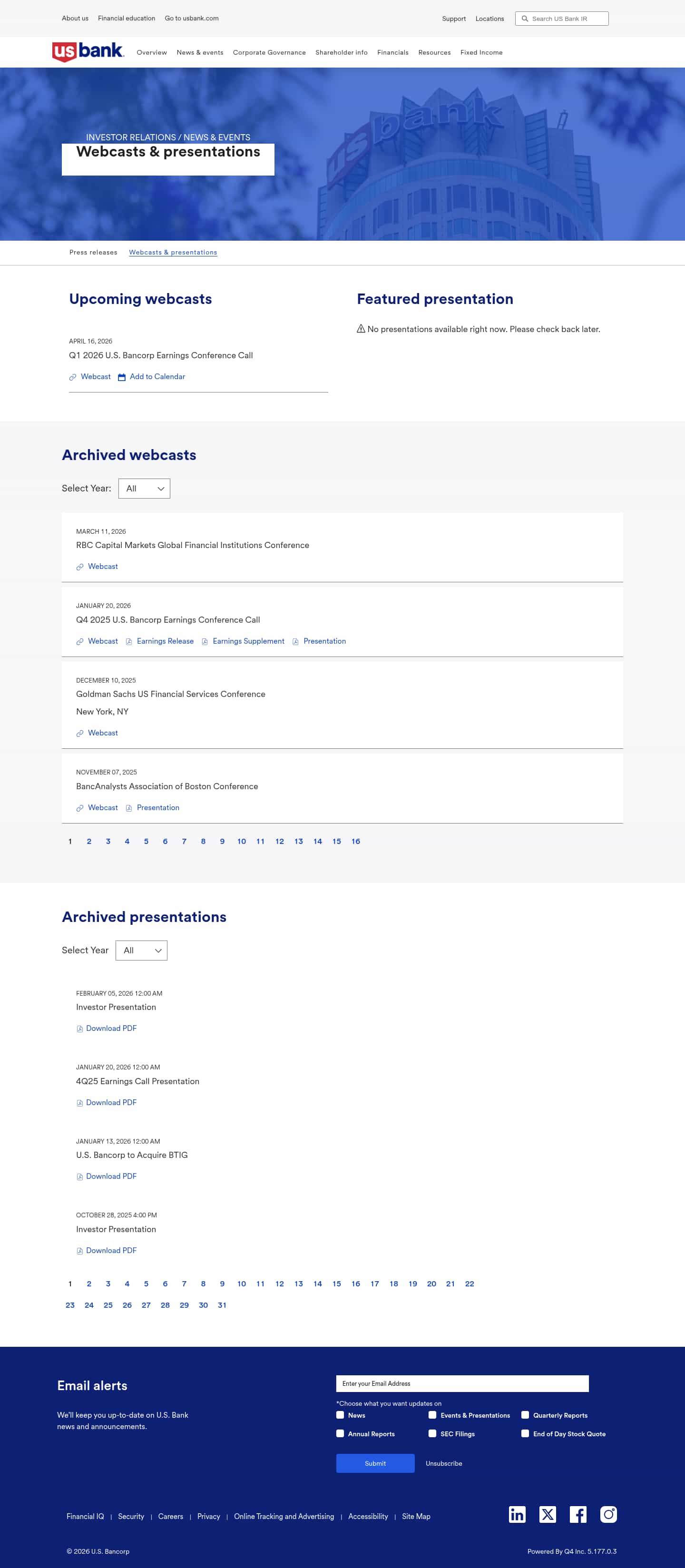 Latest website image capture