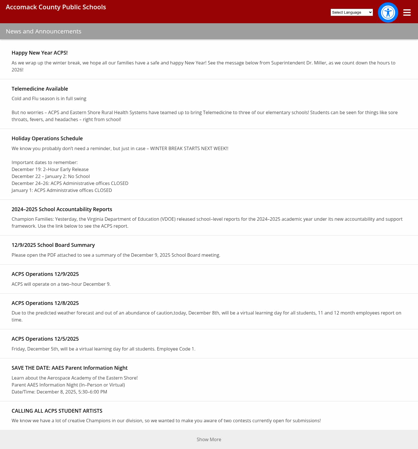 Latest website image capture