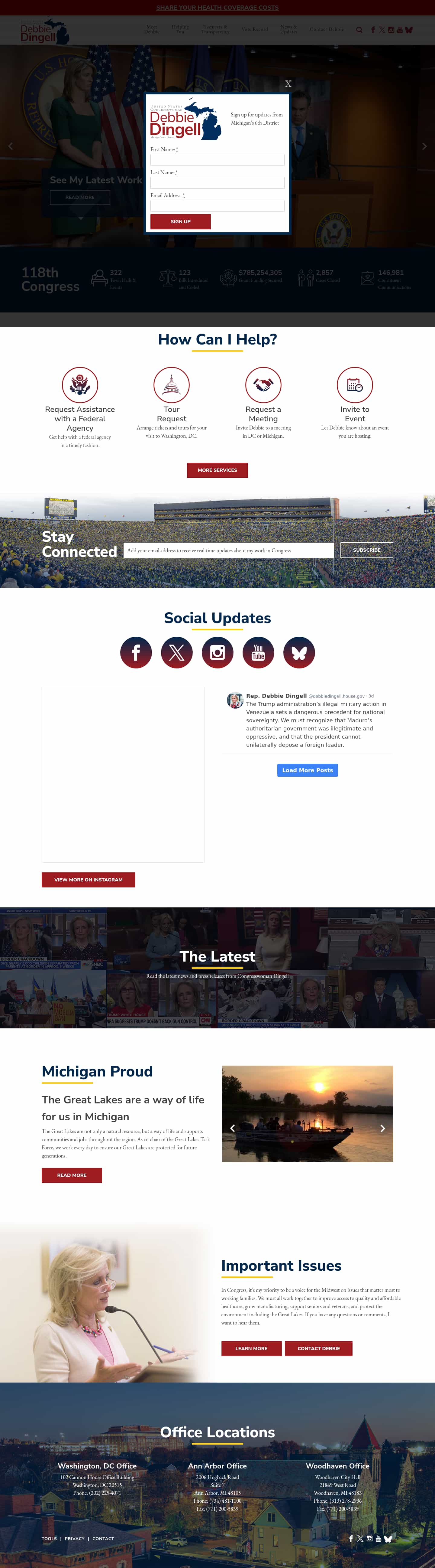 Latest website image capture