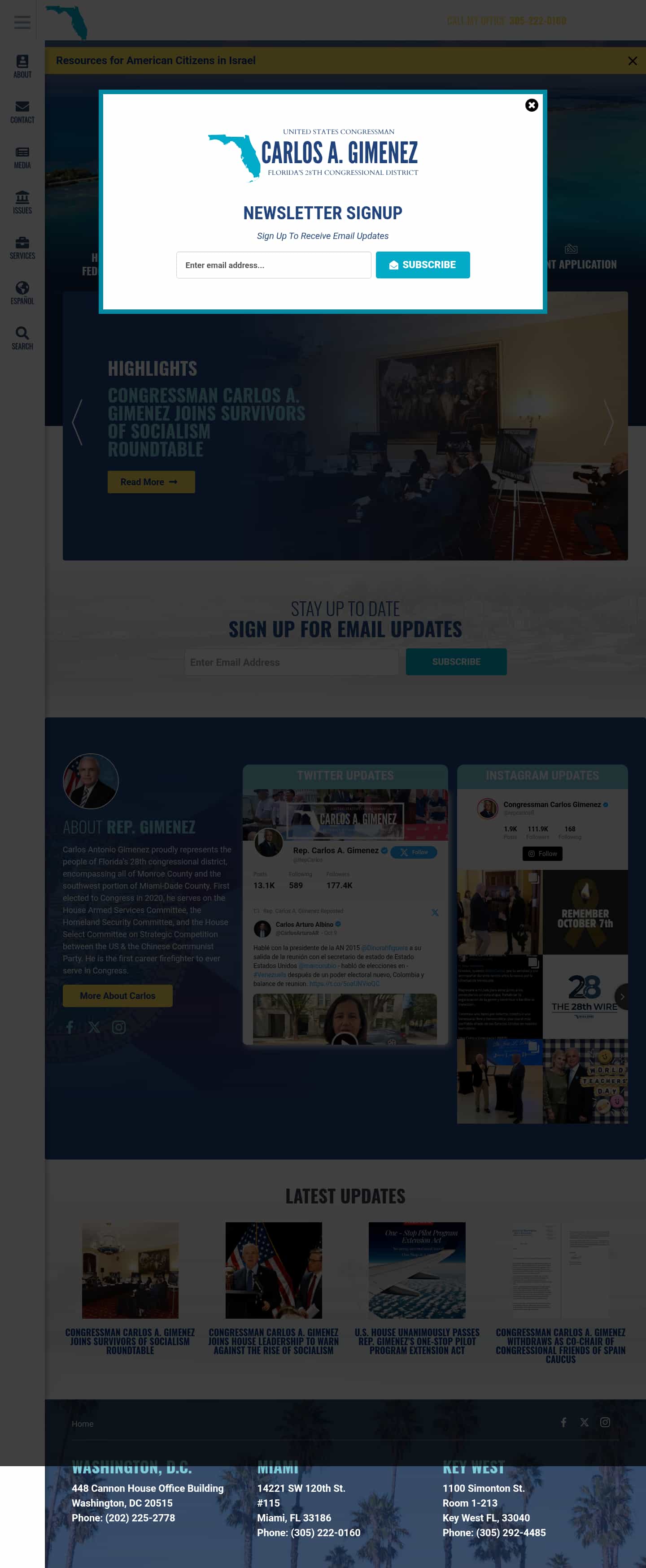 Latest website image capture