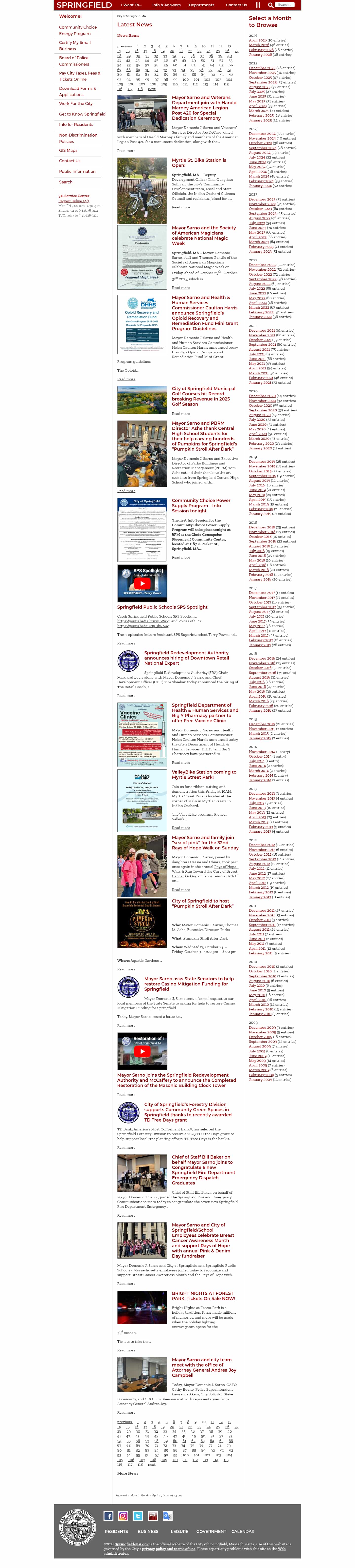 Latest website image capture