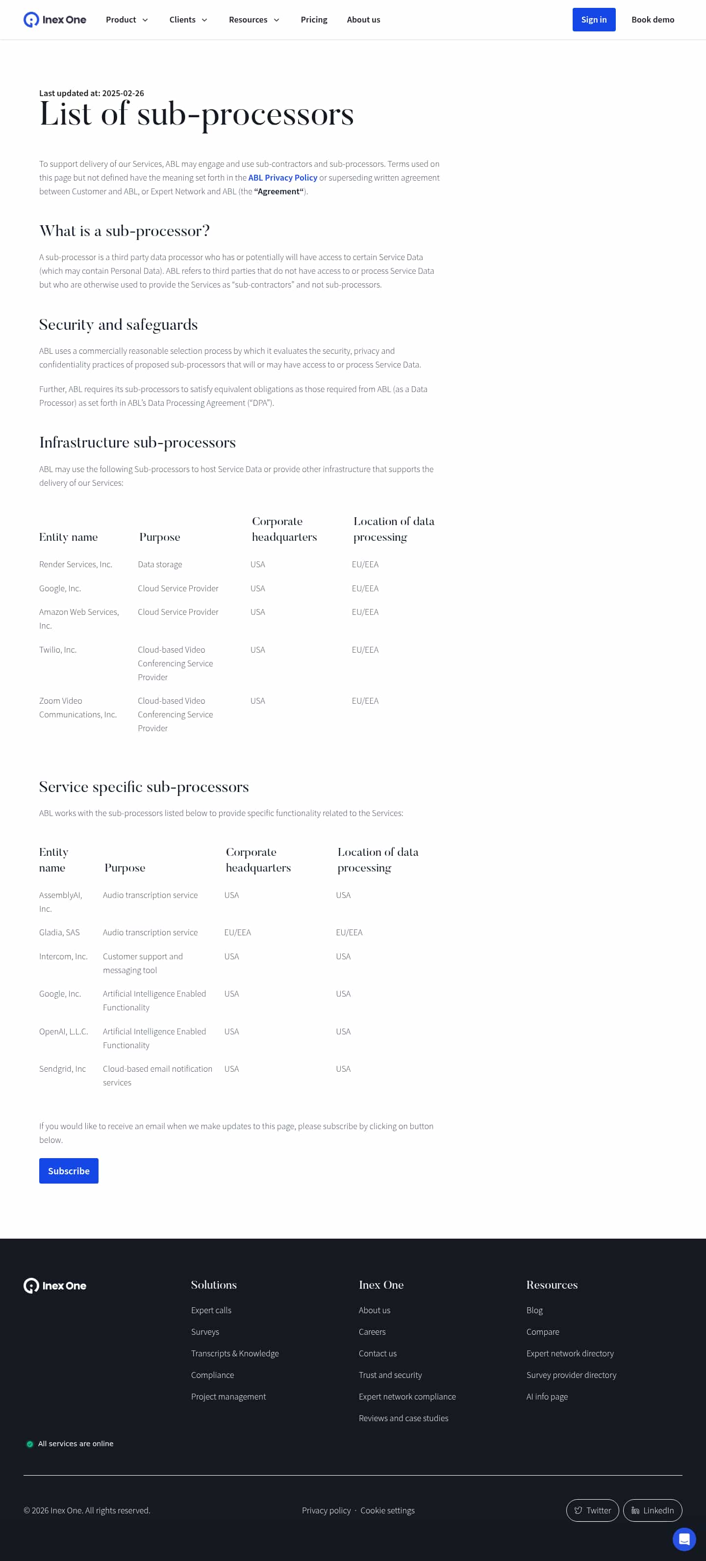 Latest website image capture