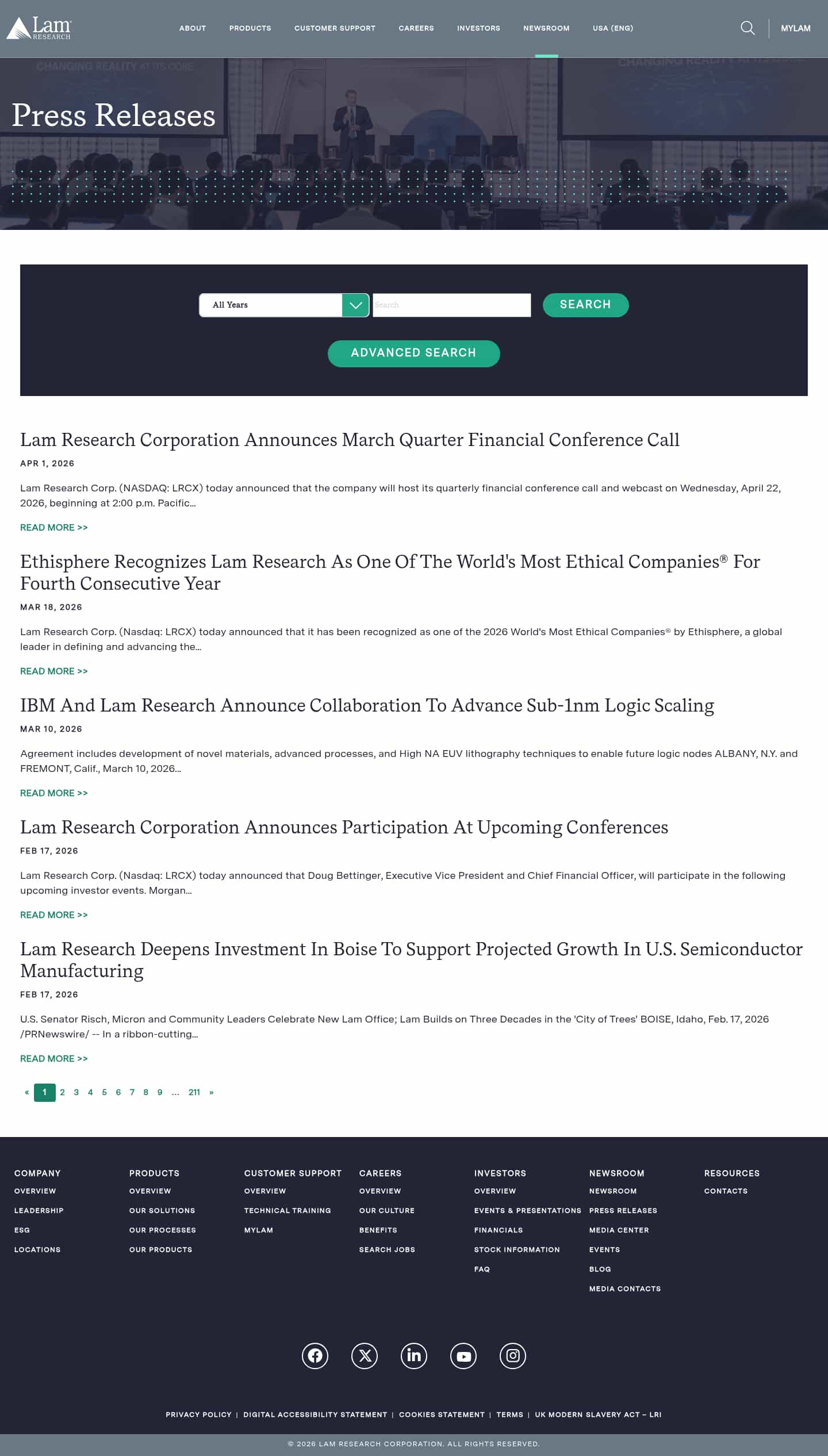 Latest website image capture