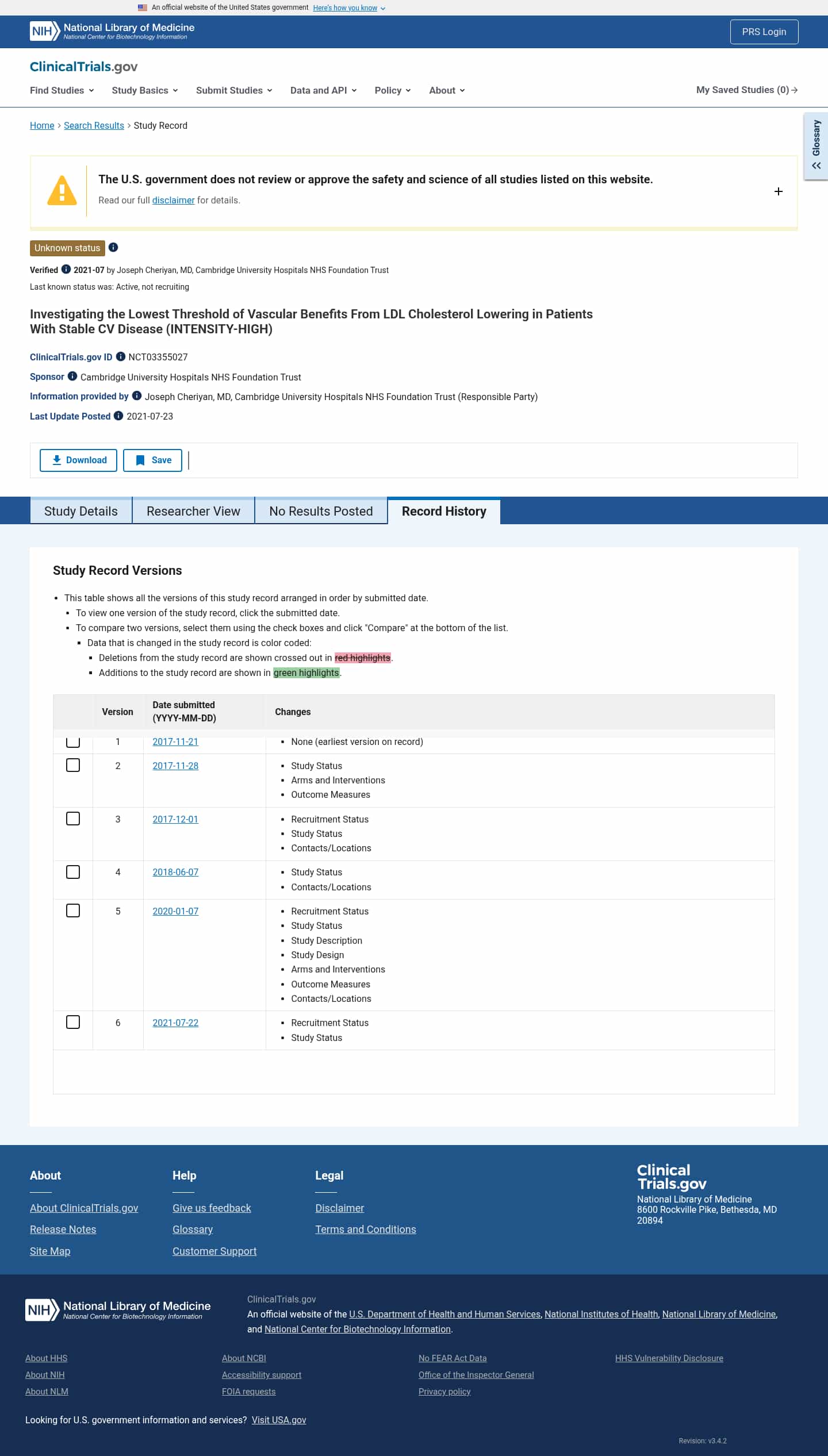 Latest website image capture