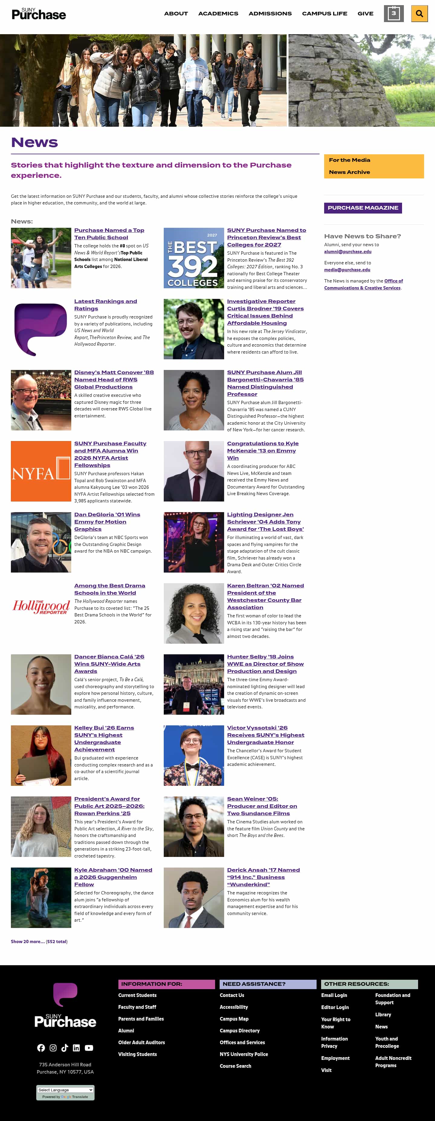 Latest website image capture