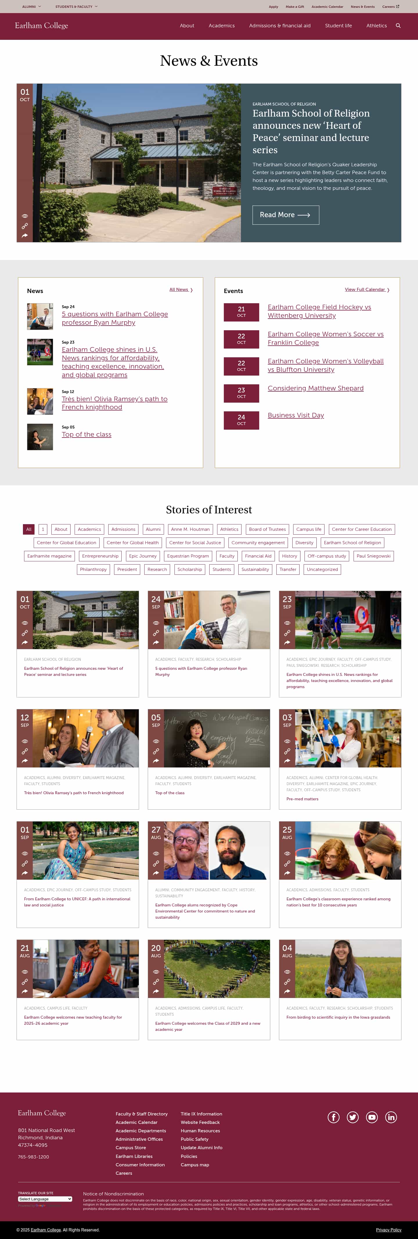 Latest website image capture