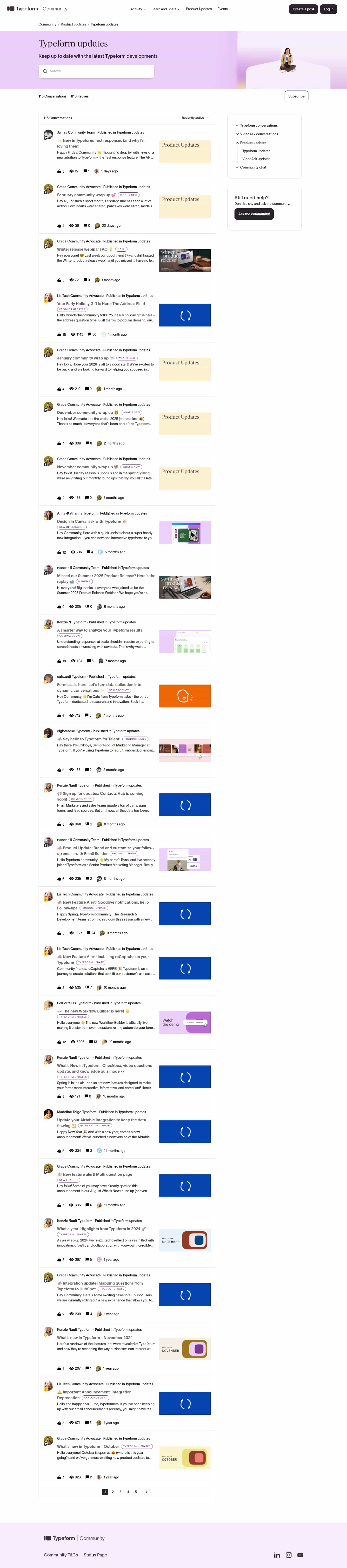 Latest website image capture