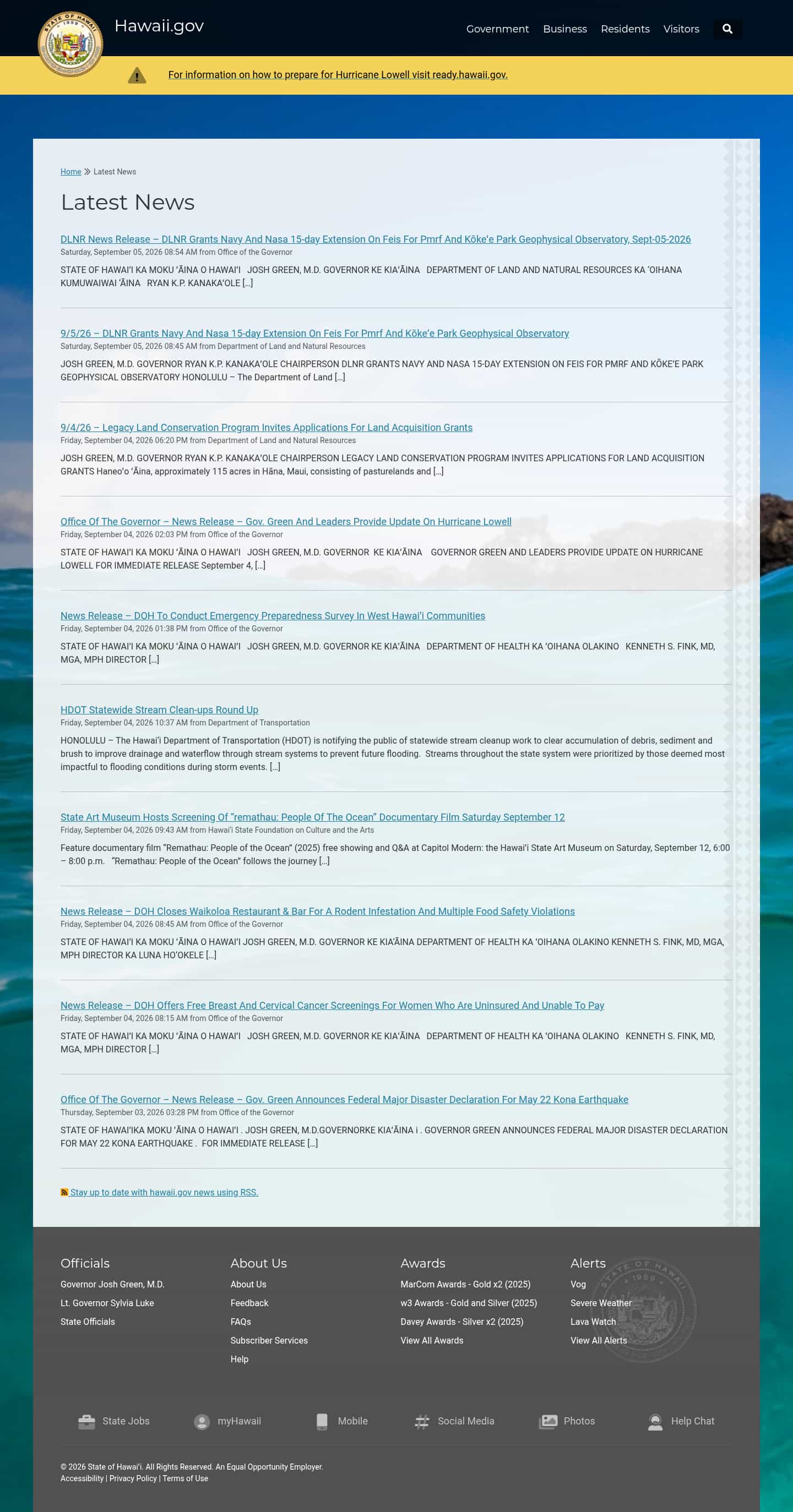 Latest website image capture