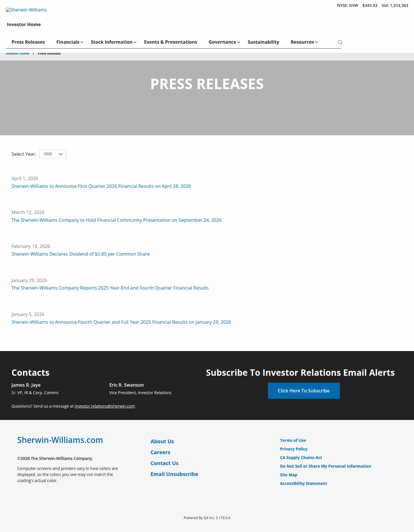 Latest website image capture