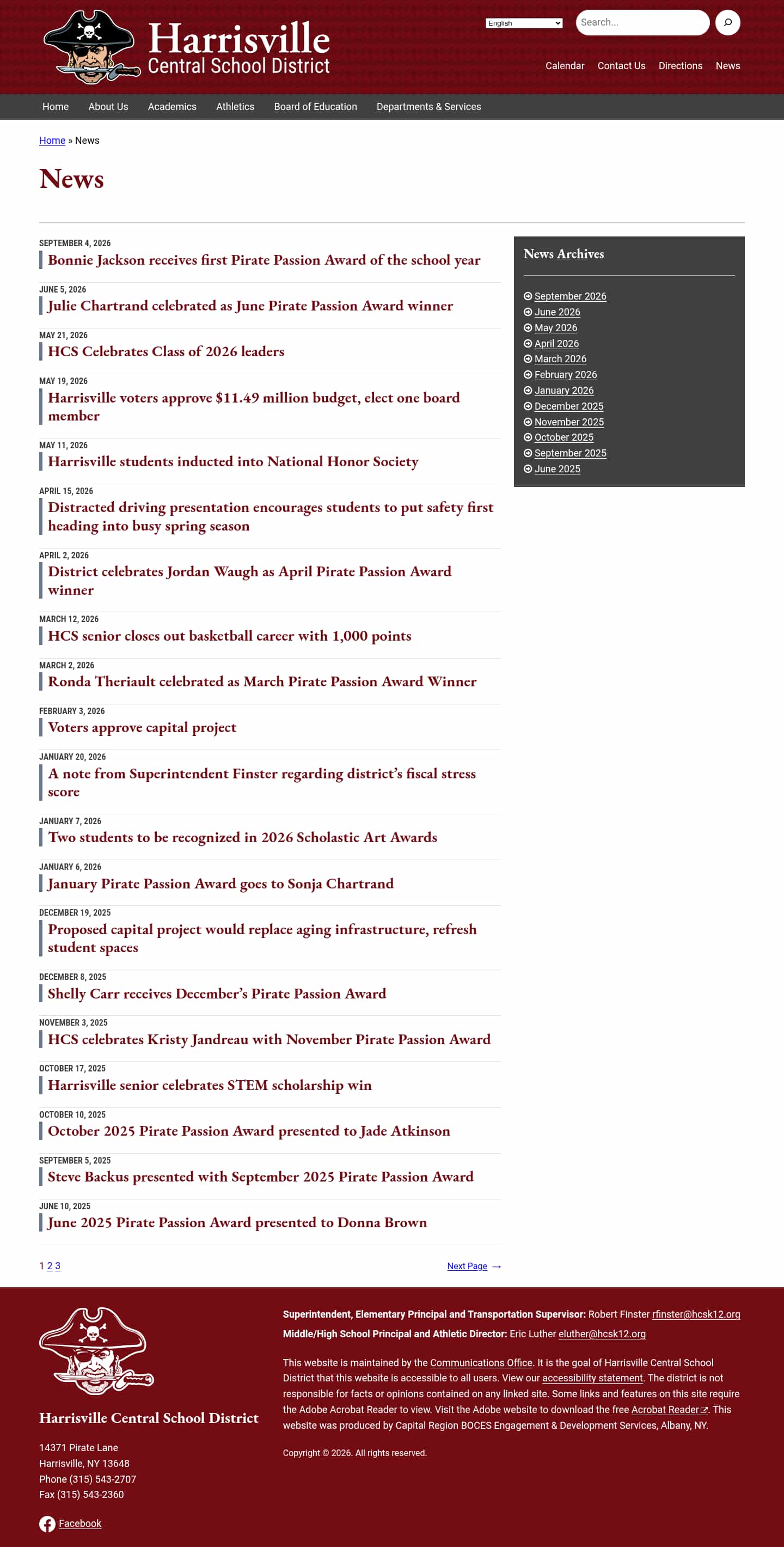 Latest website image capture