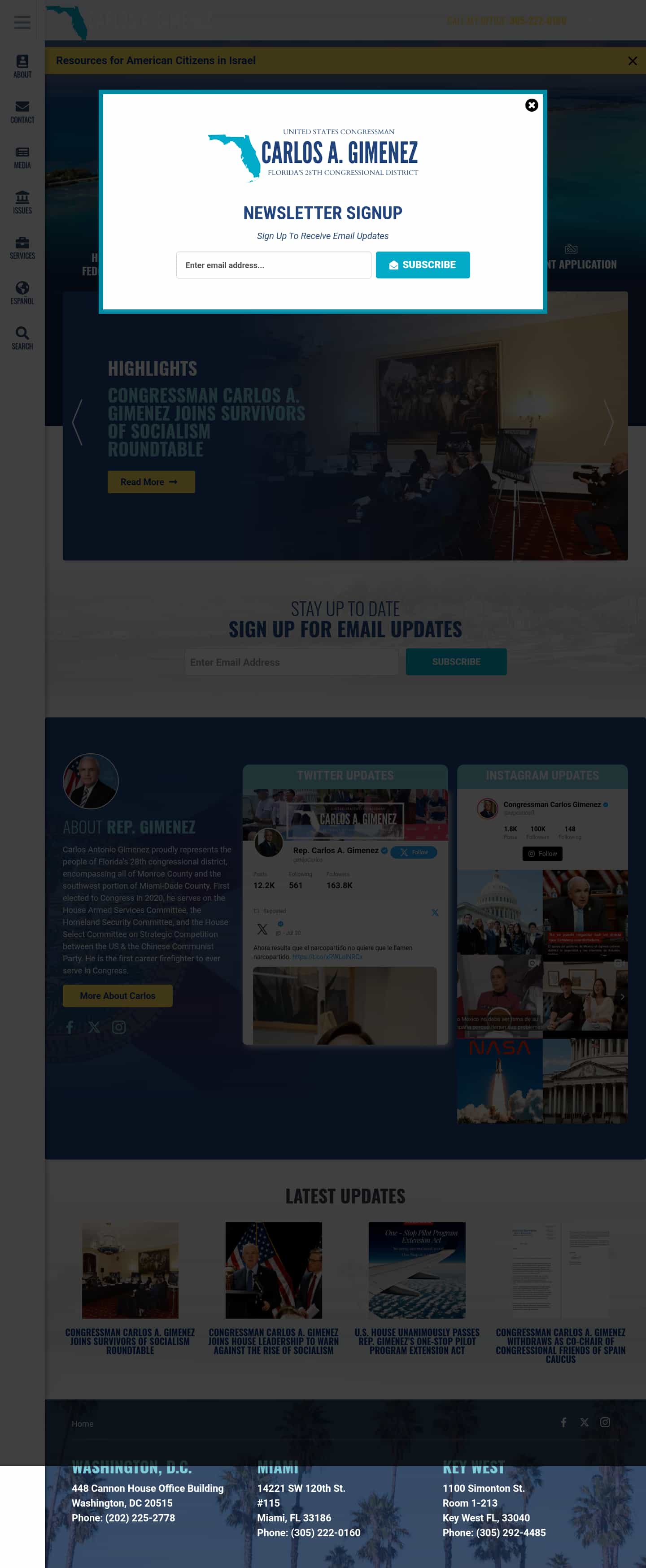 Latest website image capture