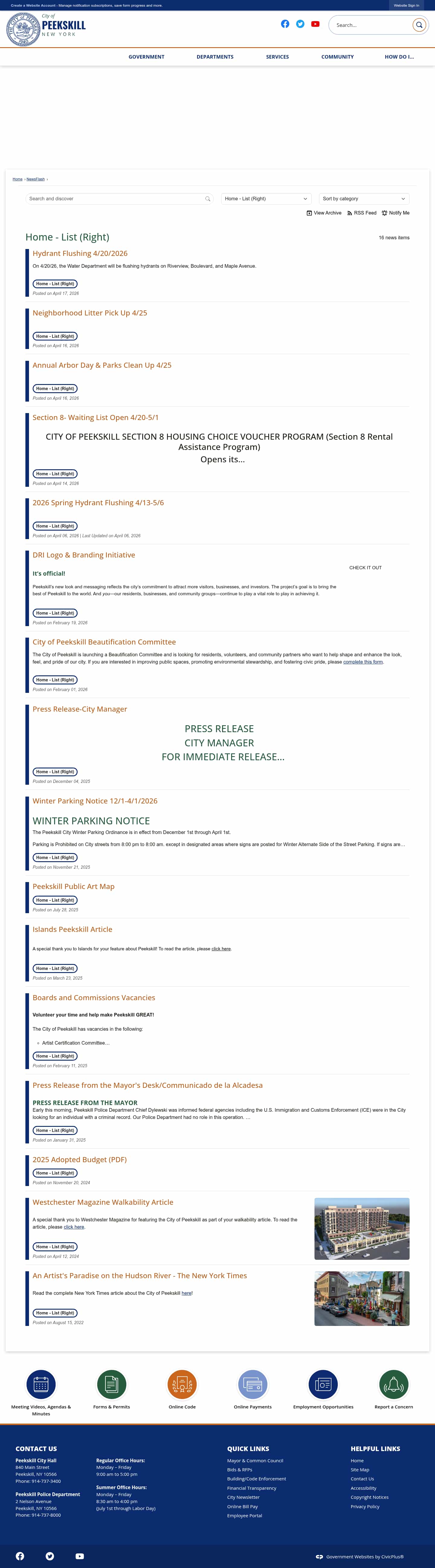 Latest website image capture