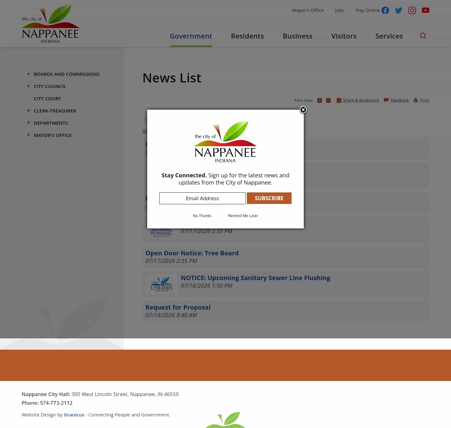 Latest website image capture