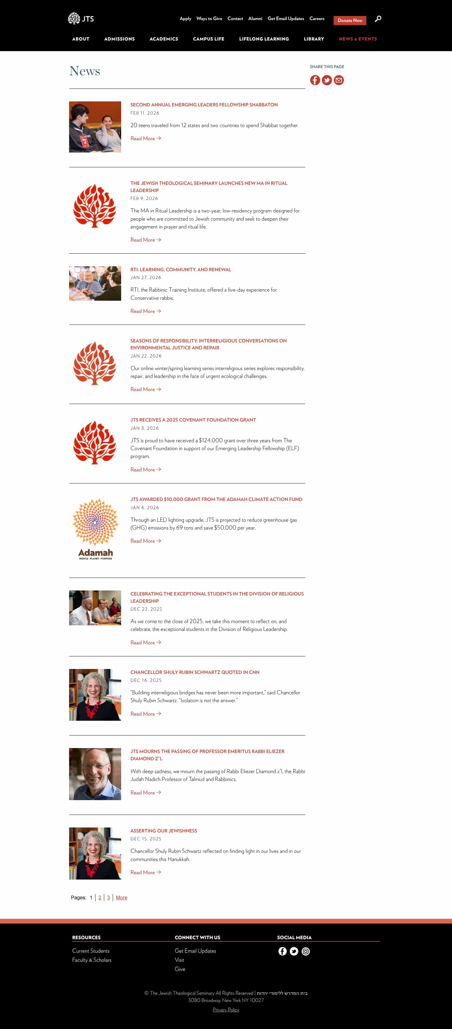 Latest website image capture