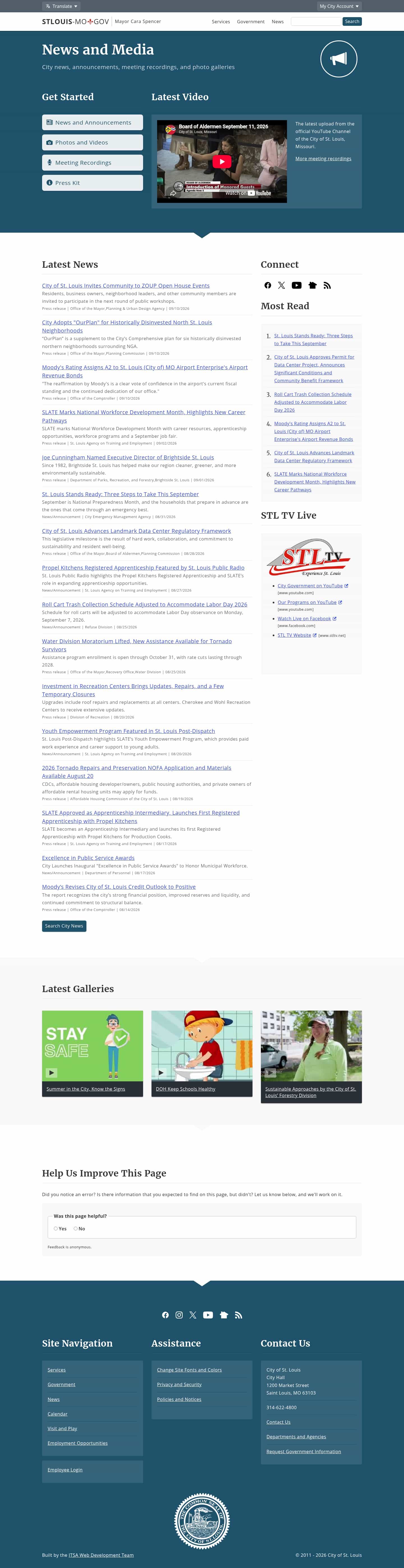 Latest website image capture