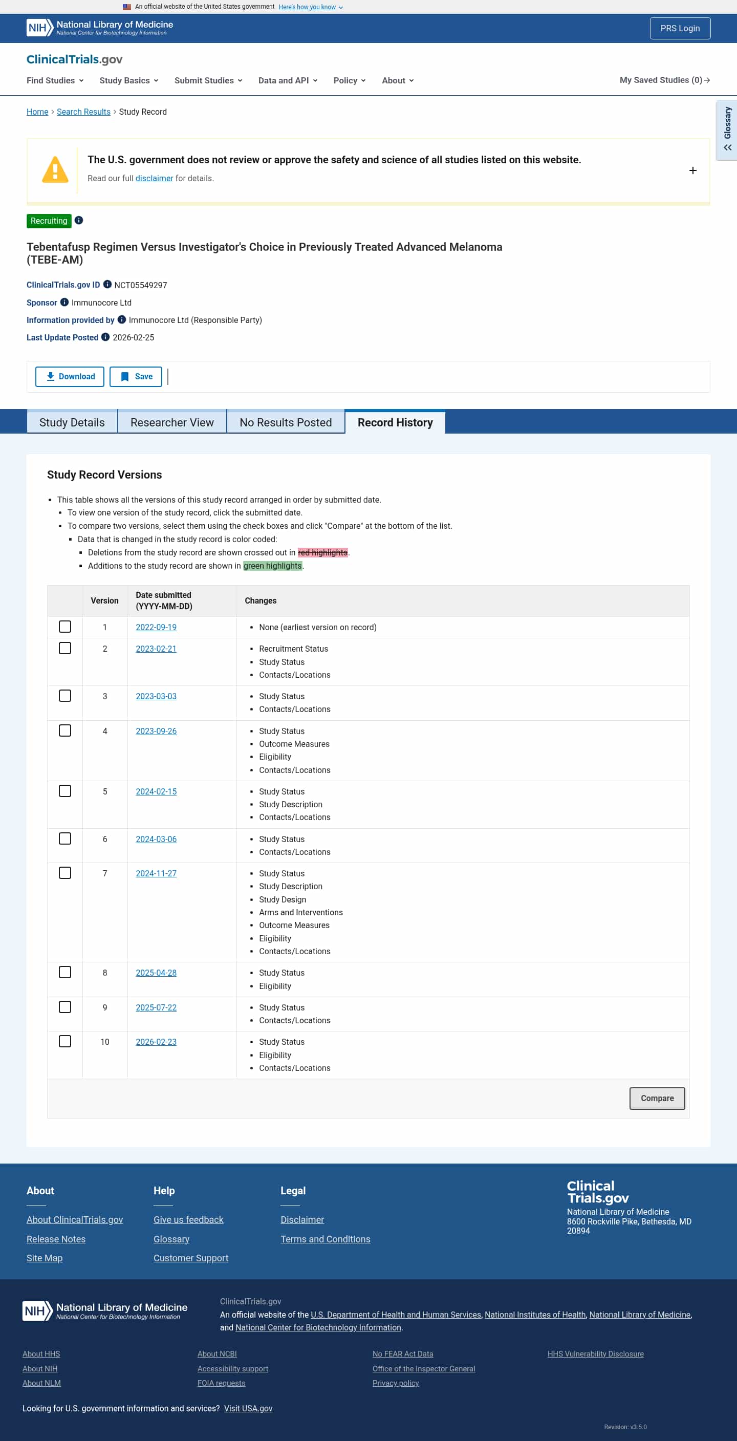 Latest website image capture