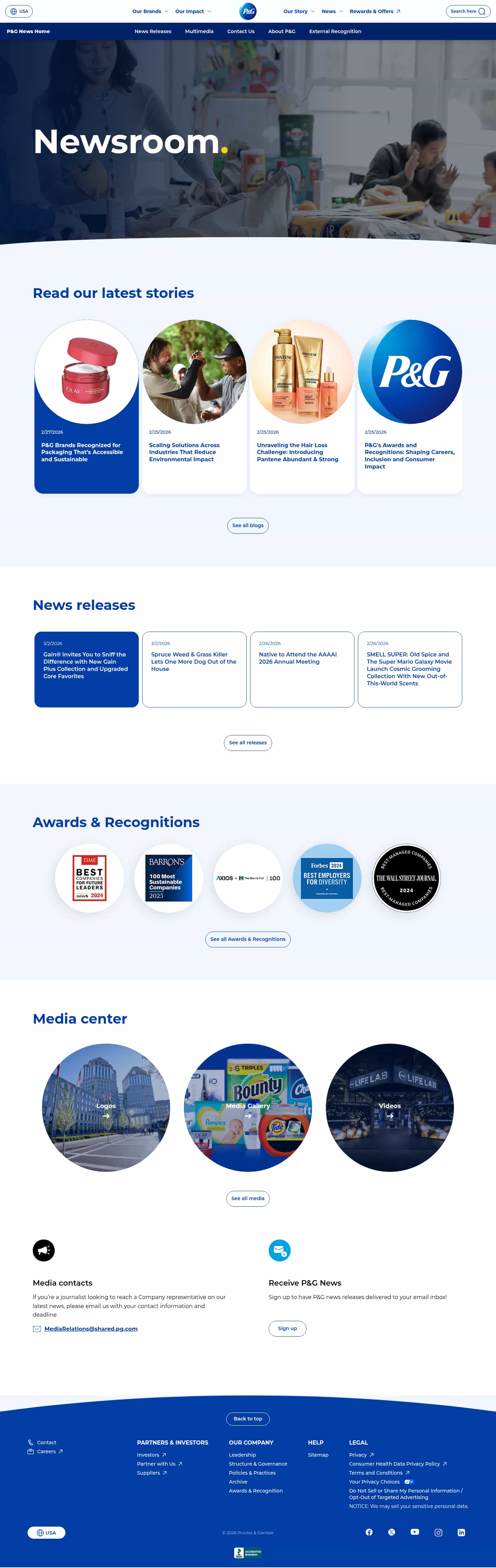 Latest website image capture