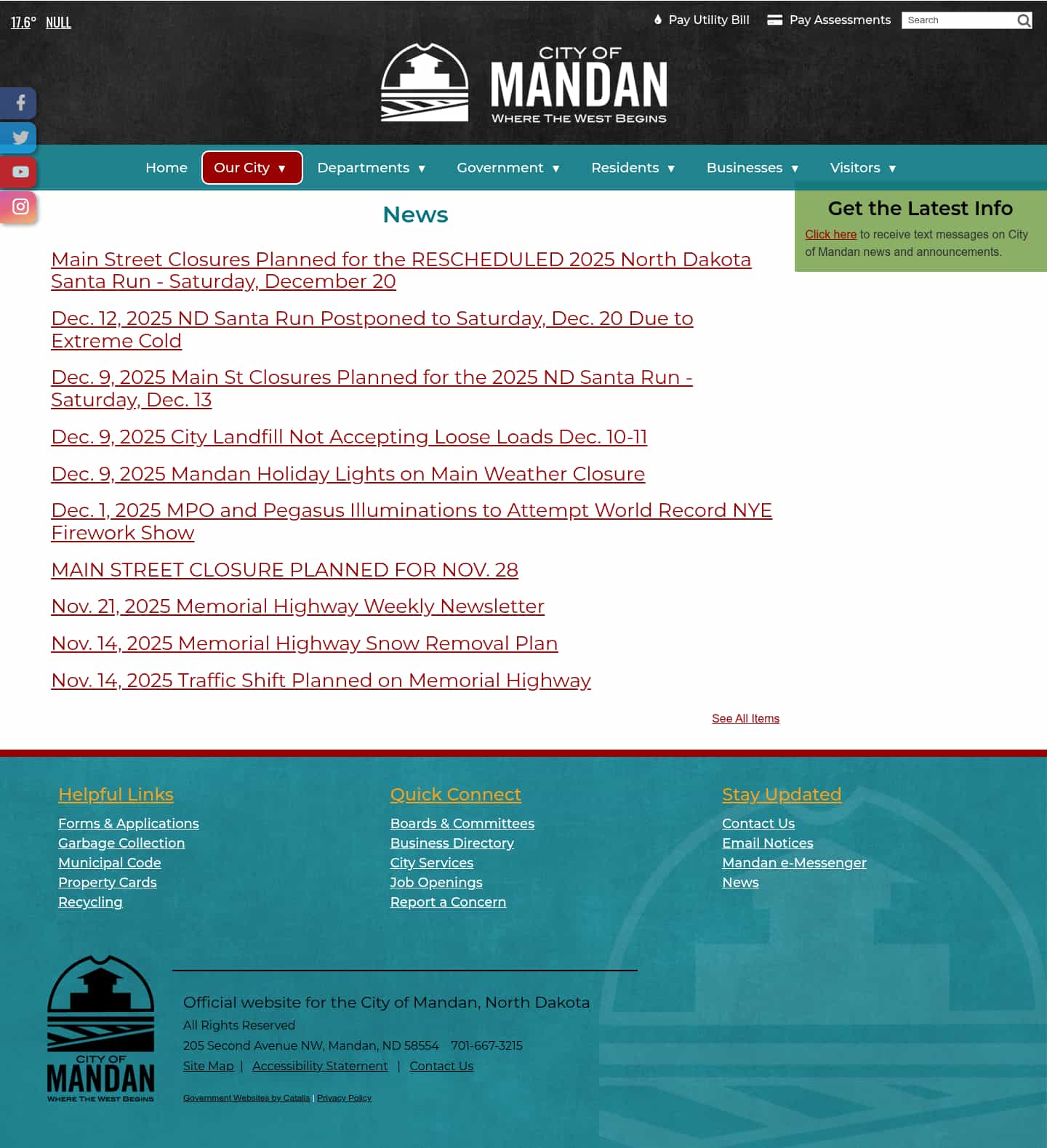 Latest website image capture