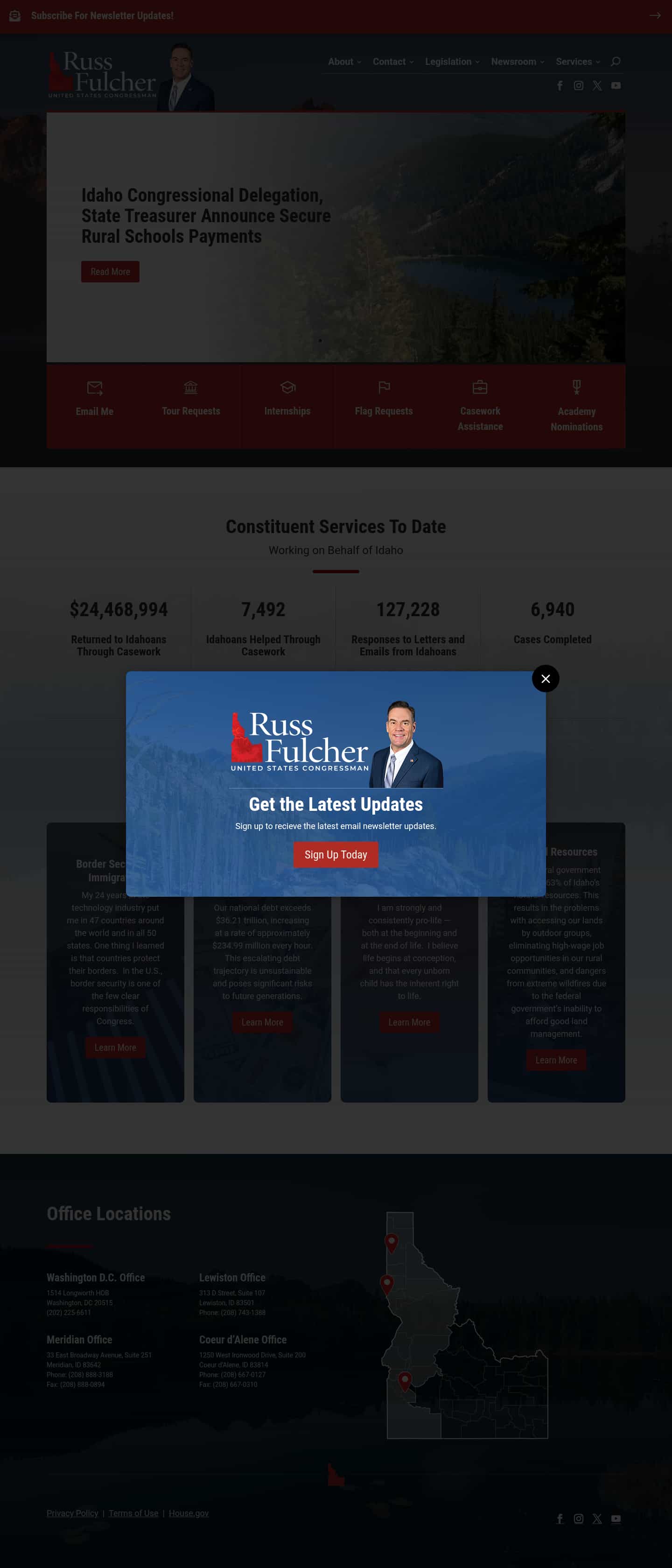 Latest website image capture