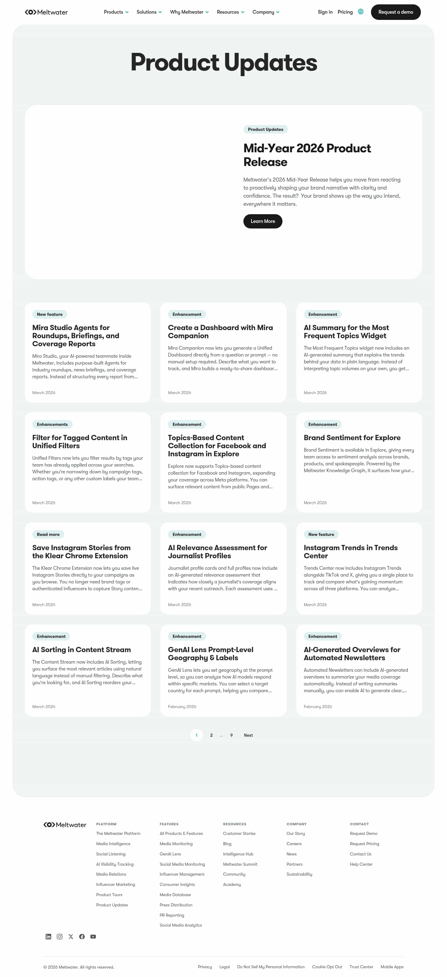 Latest website image capture