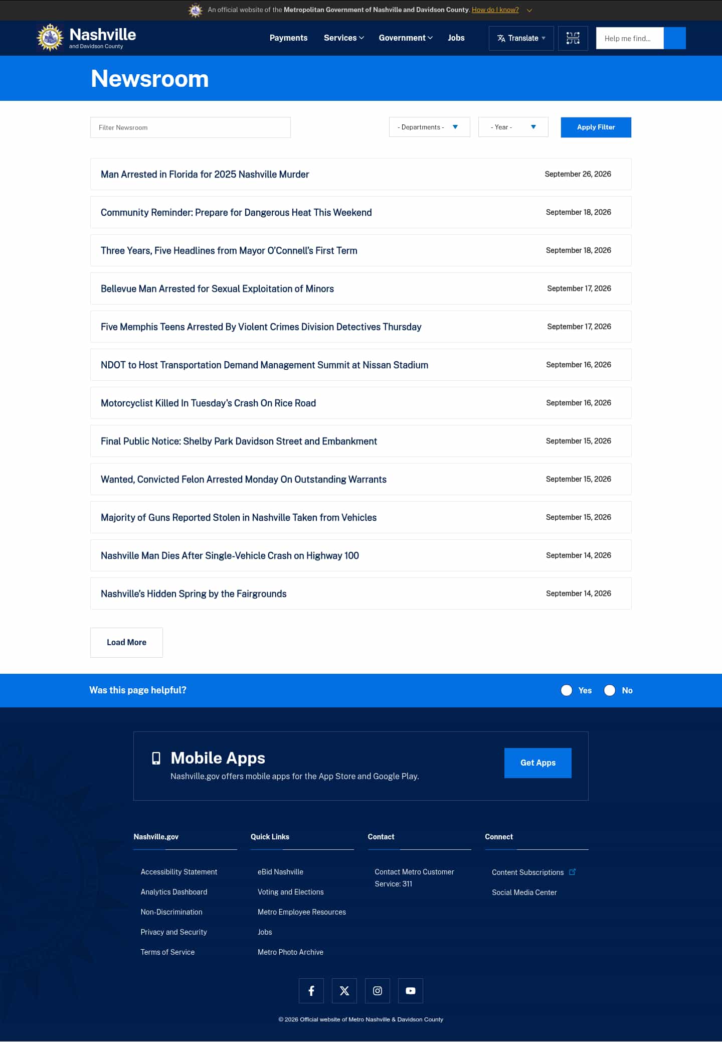 Latest website image capture