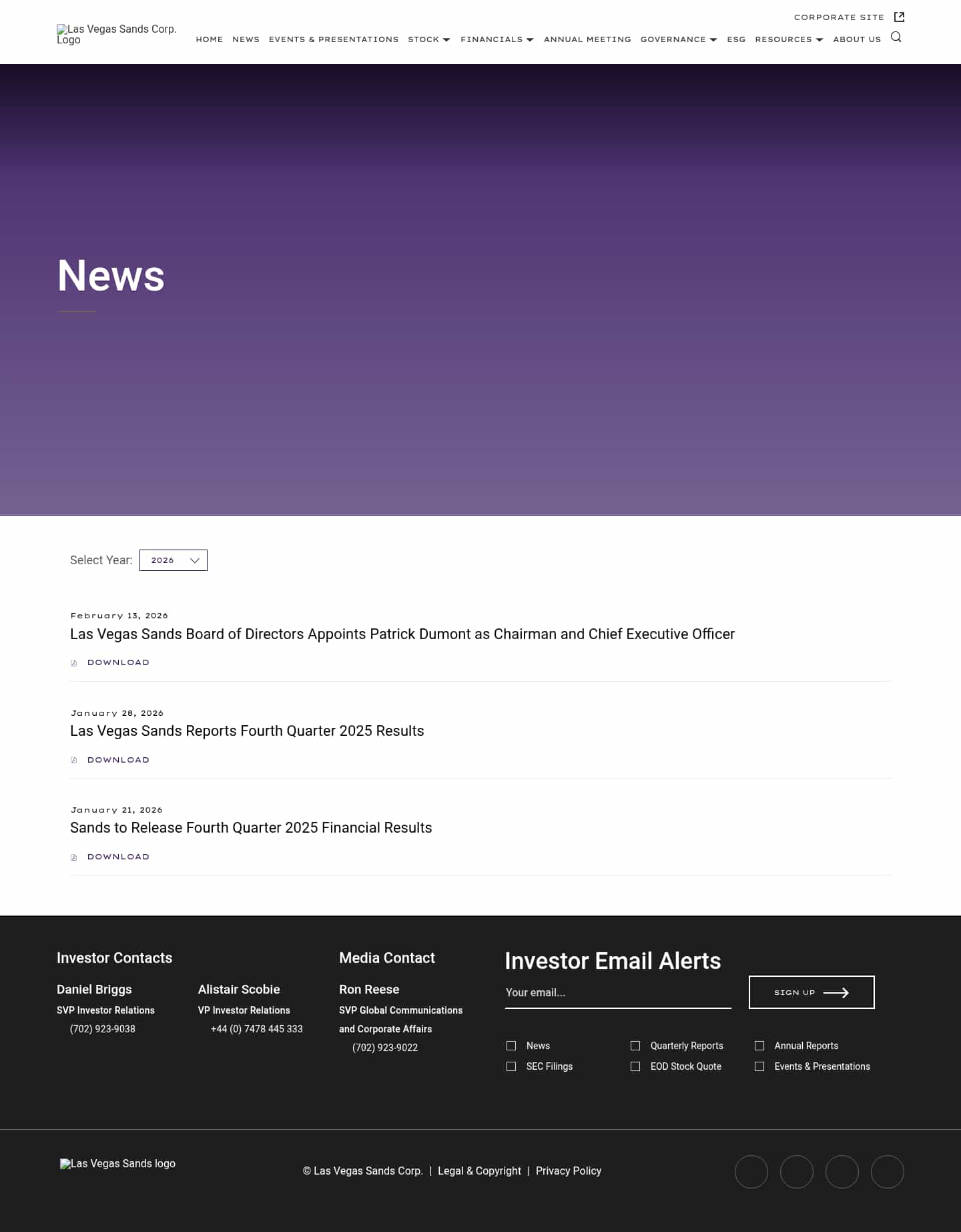 Latest website image capture