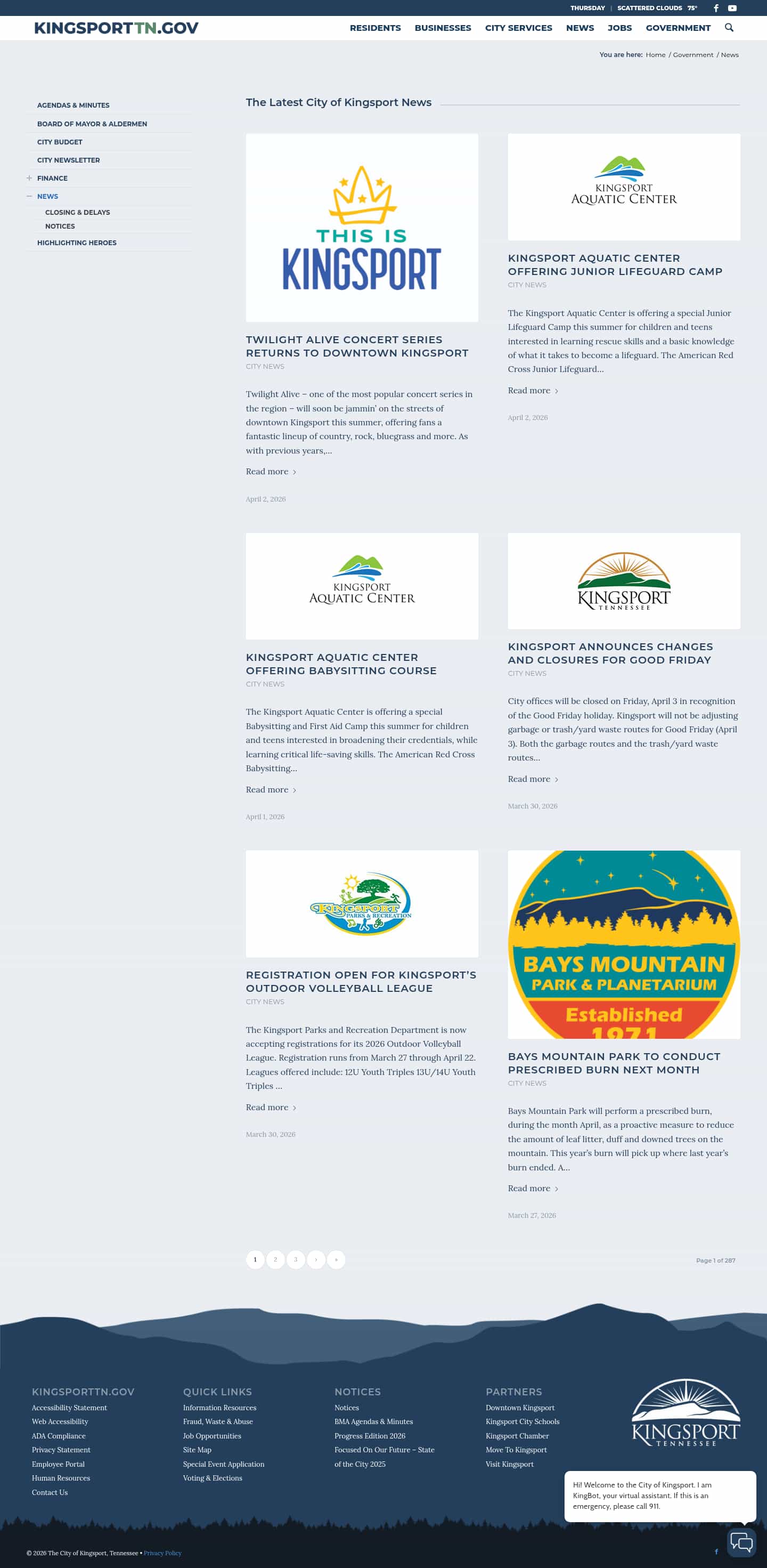 Latest website image capture