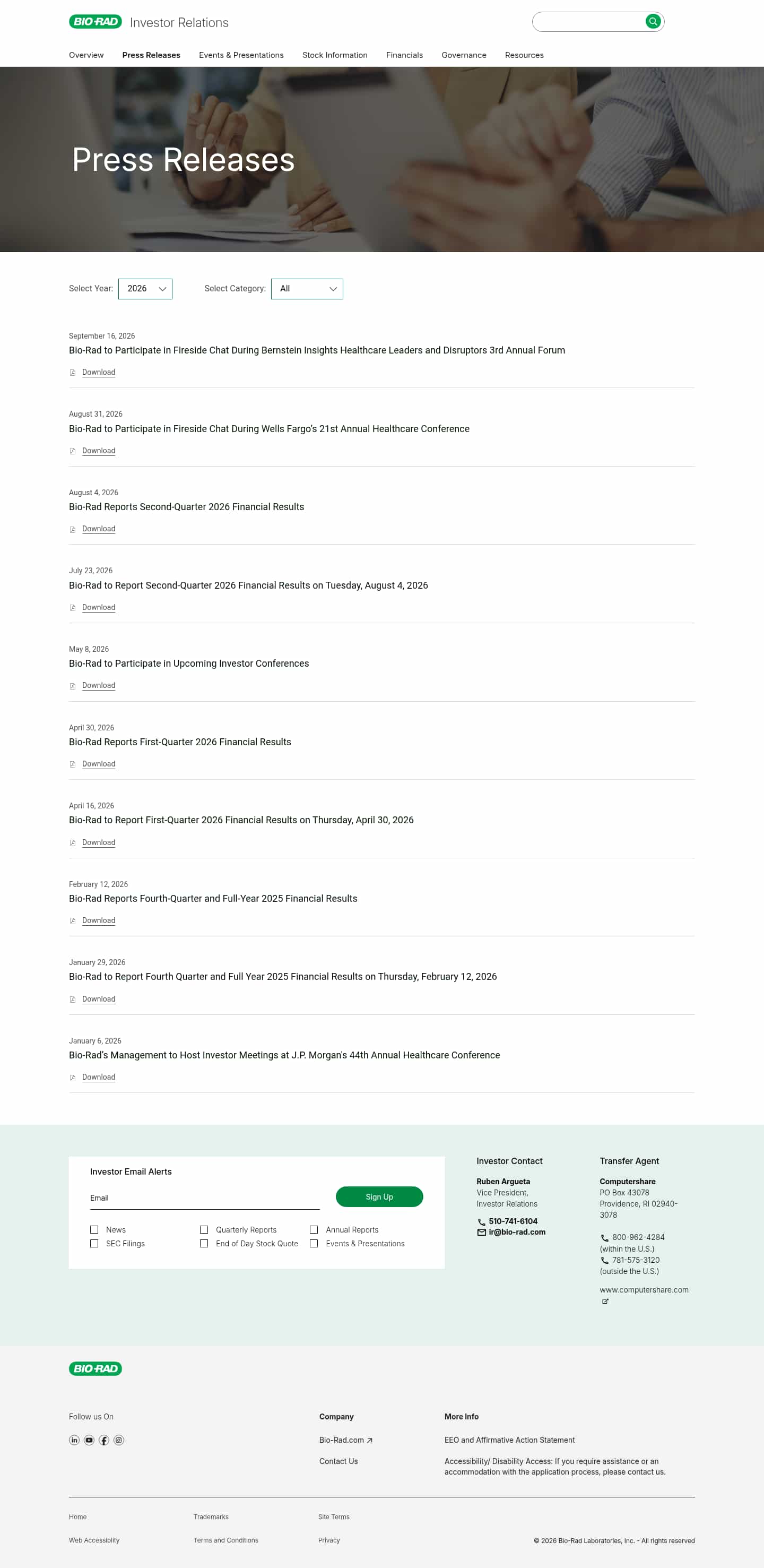 Latest website image capture