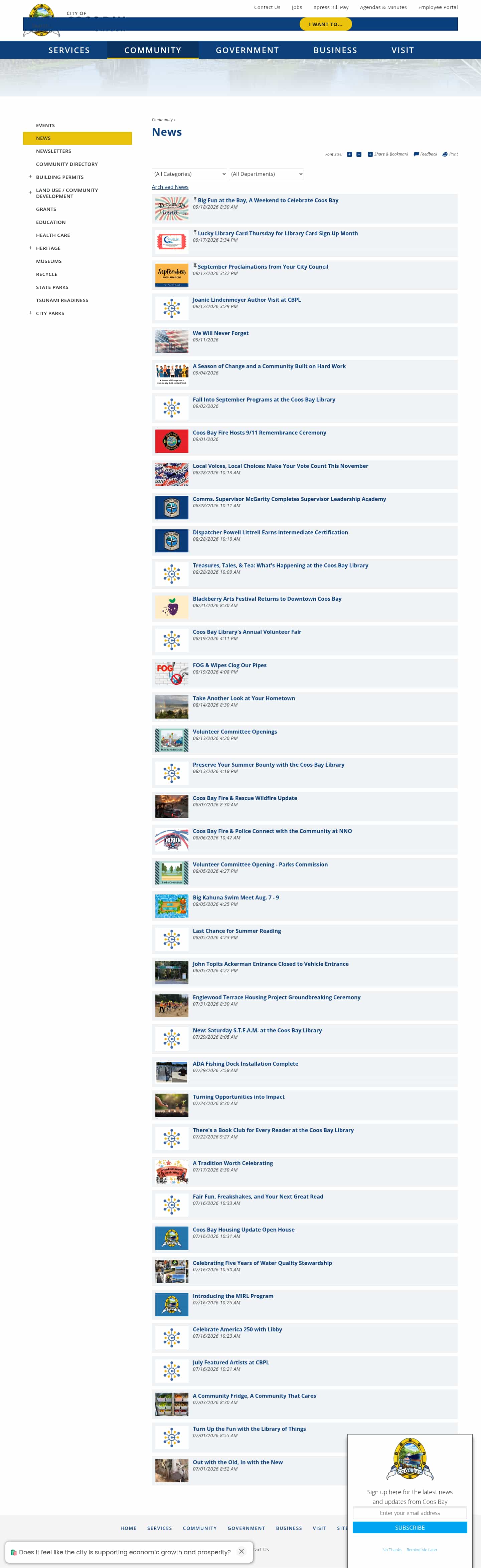 Latest website image capture