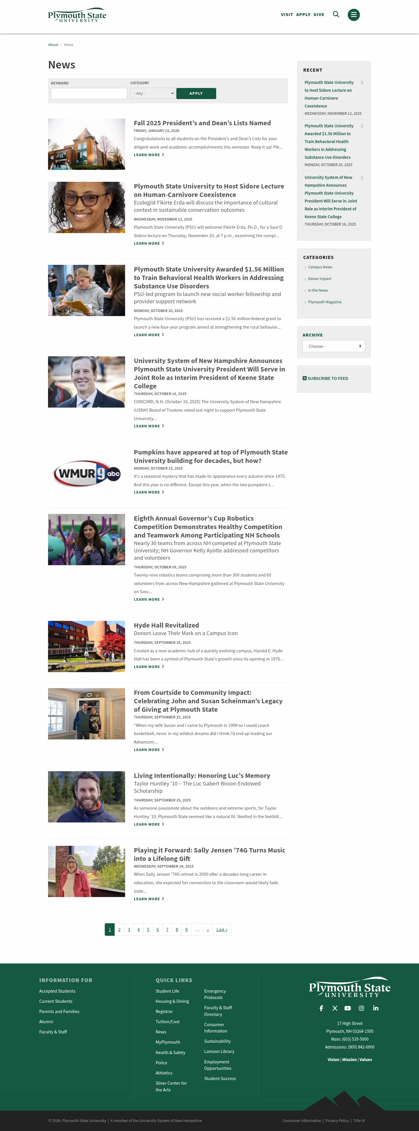 Latest website image capture